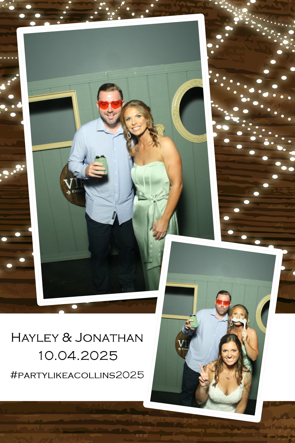 Hayley & Jonathan | View more photos from the event at gallery.photoboothcincy.com/u/PhotoBoothCincy/Hayley-Jonathan