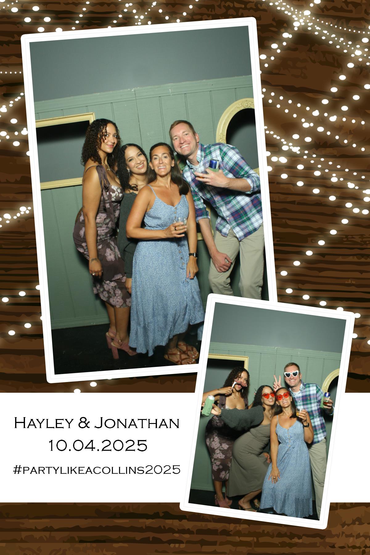 Hayley & Jonathan | View more photos from the event at gallery.photoboothcincy.com/u/PhotoBoothCincy/Hayley-Jonathan