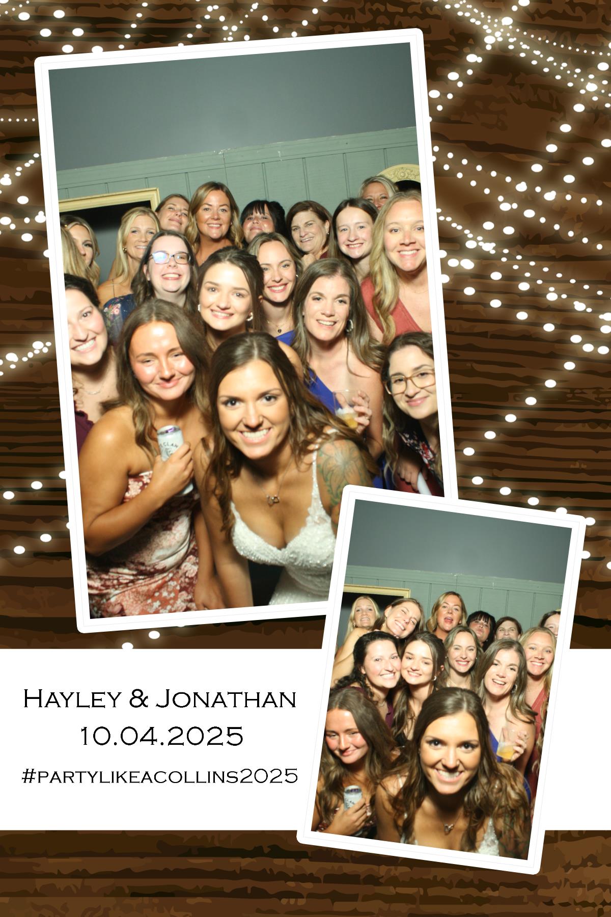 Hayley & Jonathan | View more photos from the event at gallery.photoboothcincy.com/u/PhotoBoothCincy/Hayley-Jonathan