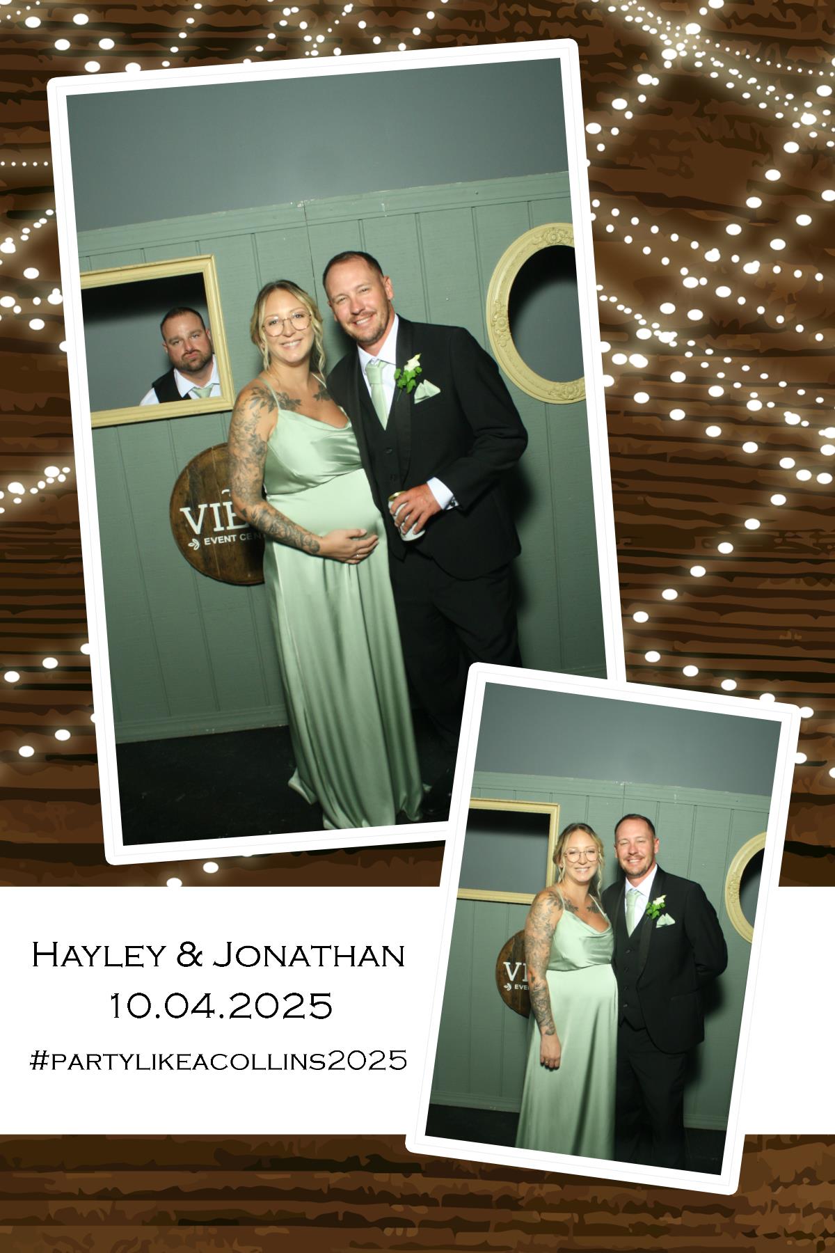 Hayley & Jonathan | View more photos from the event at gallery.photoboothcincy.com/u/PhotoBoothCincy/Hayley-Jonathan