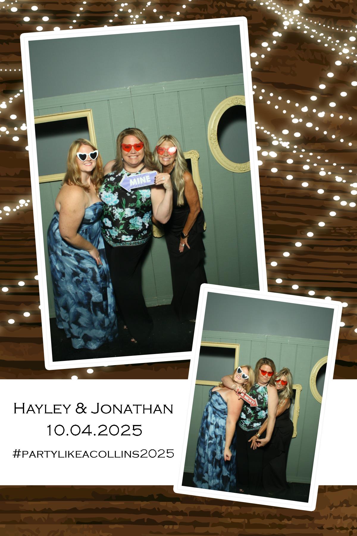 Hayley & Jonathan | View more photos from the event at gallery.photoboothcincy.com/u/PhotoBoothCincy/Hayley-Jonathan
