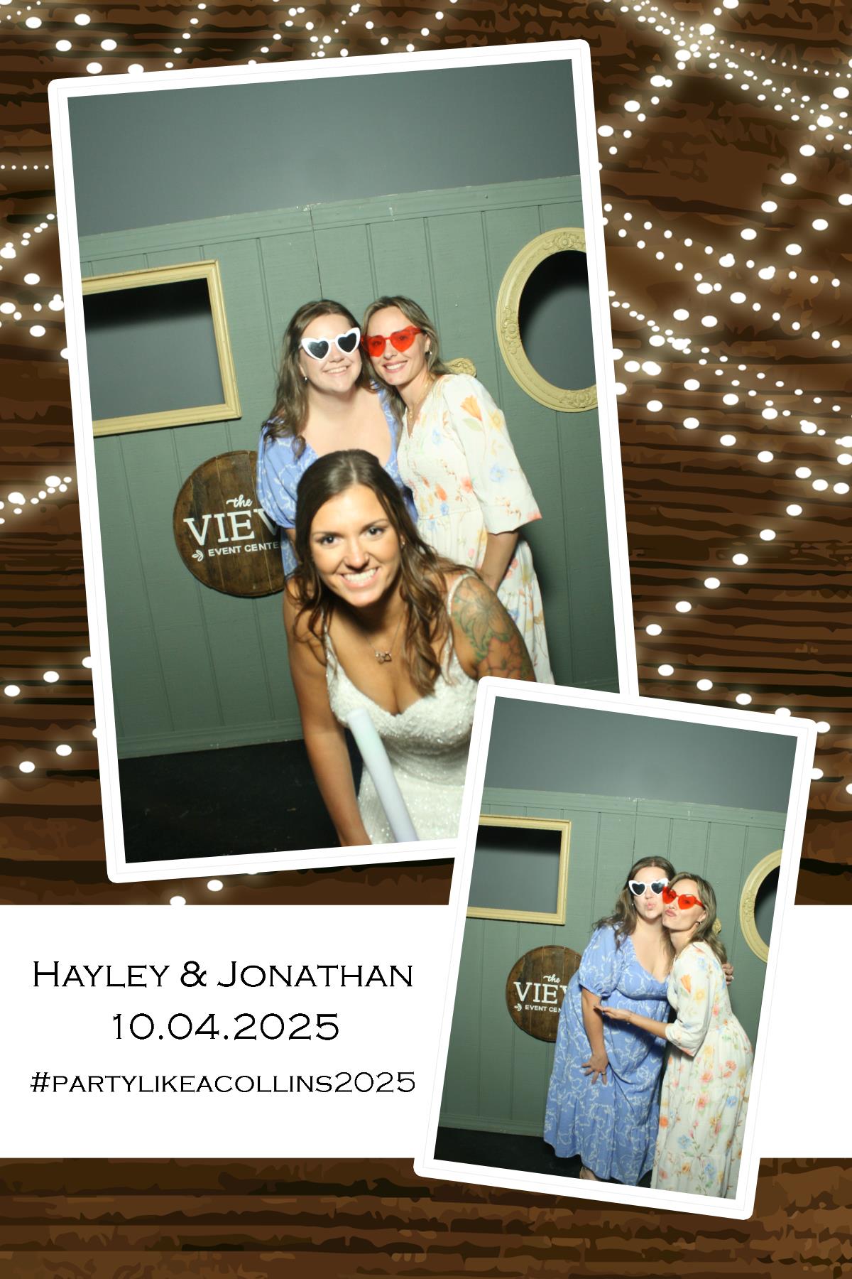 Hayley & Jonathan | View more photos from the event at gallery.photoboothcincy.com/u/PhotoBoothCincy/Hayley-Jonathan