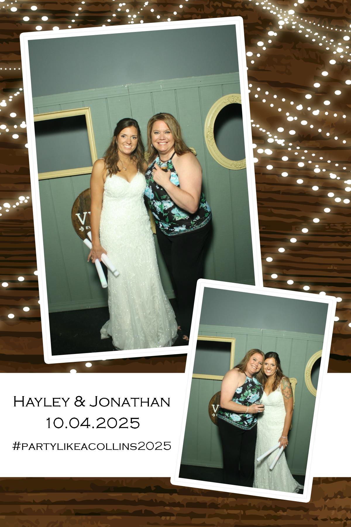 Hayley & Jonathan | View more photos from the event at gallery.photoboothcincy.com/u/PhotoBoothCincy/Hayley-Jonathan