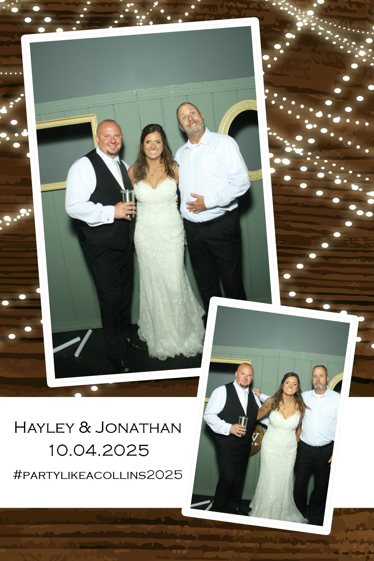 Hayley & Jonathan | View more photos from the event at gallery.photoboothcincy.com/u/PhotoBoothCincy/Hayley-Jonathan