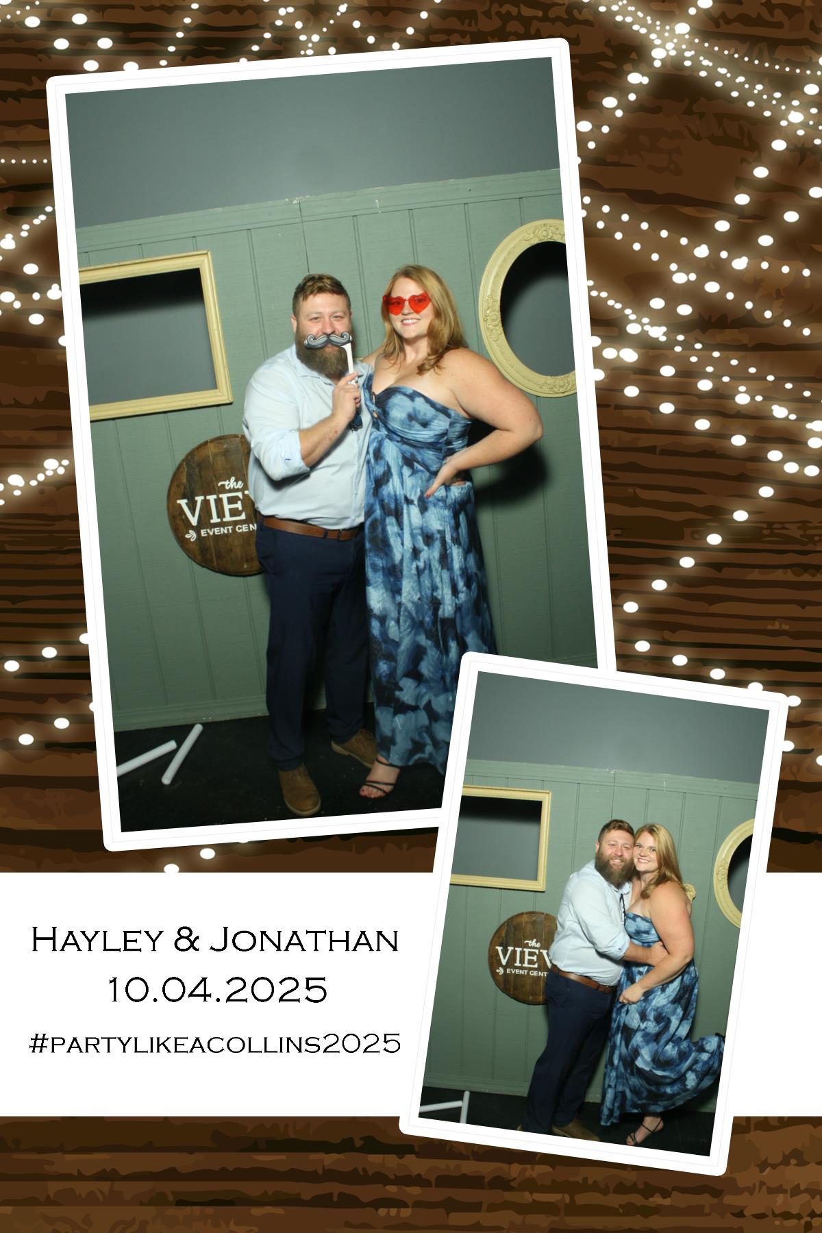 Hayley & Jonathan | View more photos from the event at gallery.photoboothcincy.com/u/PhotoBoothCincy/Hayley-Jonathan