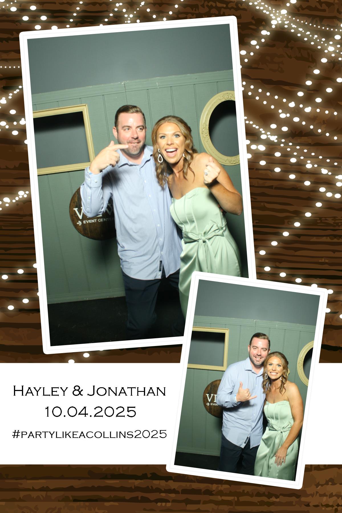 Hayley & Jonathan | View more photos from the event at gallery.photoboothcincy.com/u/PhotoBoothCincy/Hayley-Jonathan