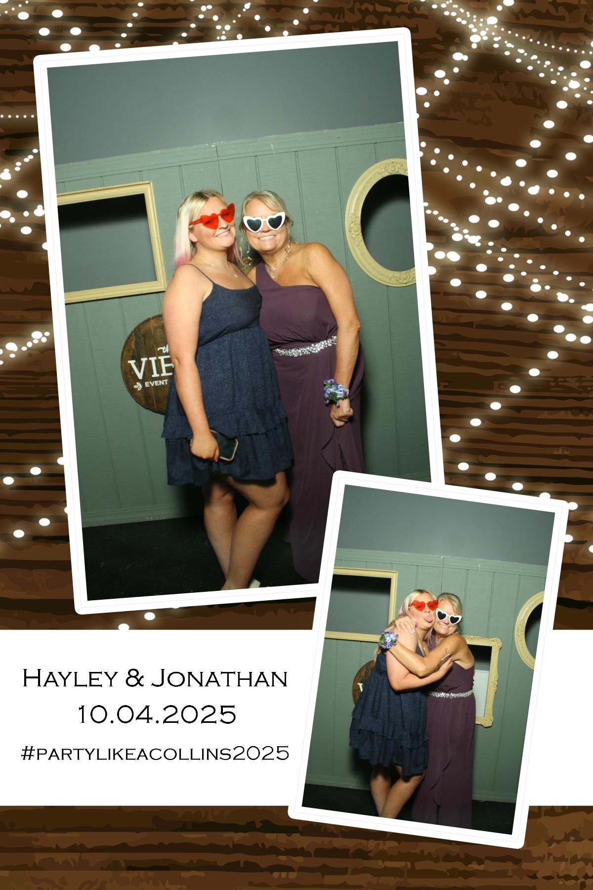 Hayley & Jonathan | View more photos from the event at gallery.photoboothcincy.com/u/PhotoBoothCincy/Hayley-Jonathan