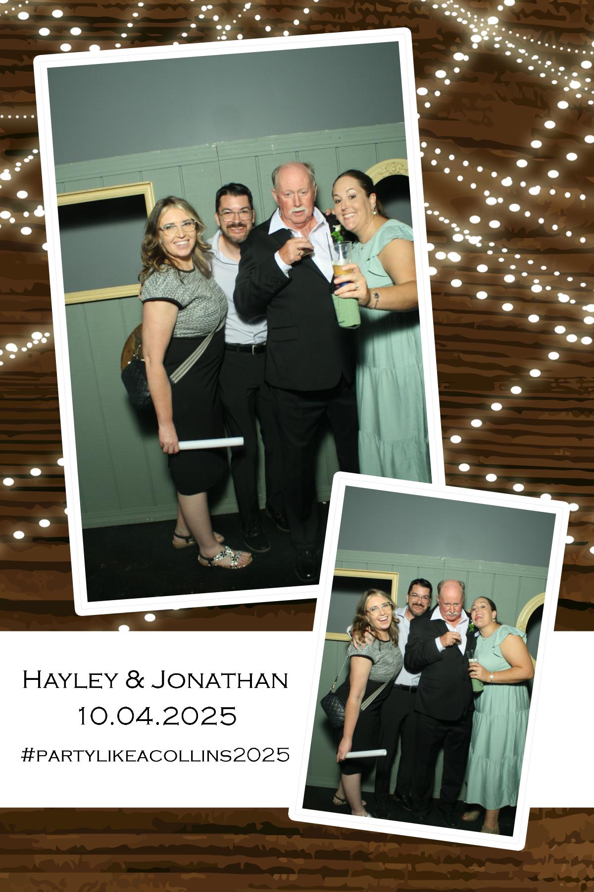 Hayley & Jonathan | View more photos from the event at gallery.photoboothcincy.com/u/PhotoBoothCincy/Hayley-Jonathan