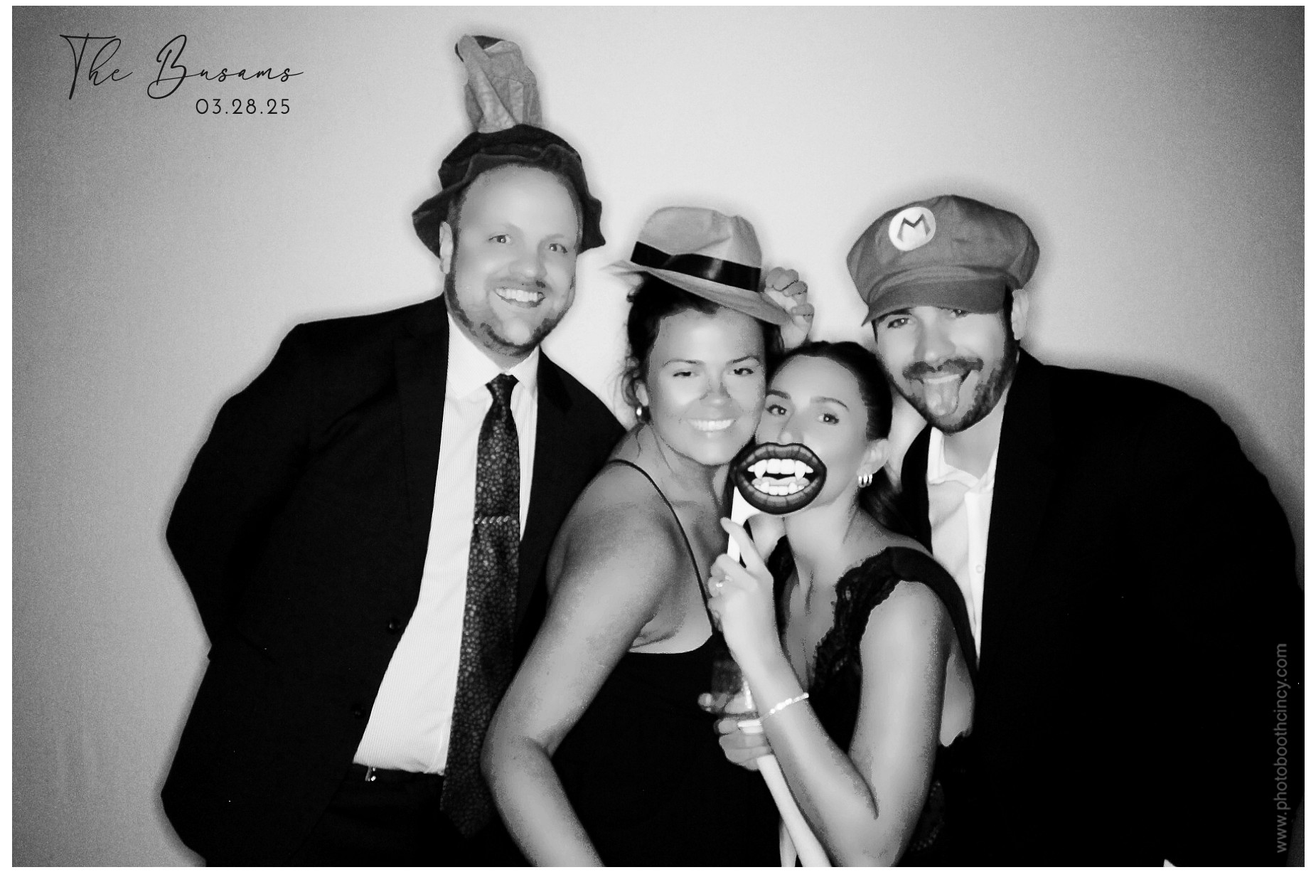 Heusman/Busam Wedding  | View more photos from the event at gallery.photoboothcincy.com/u/PhotoBoothCincy/HeusmanBusam-Wedding