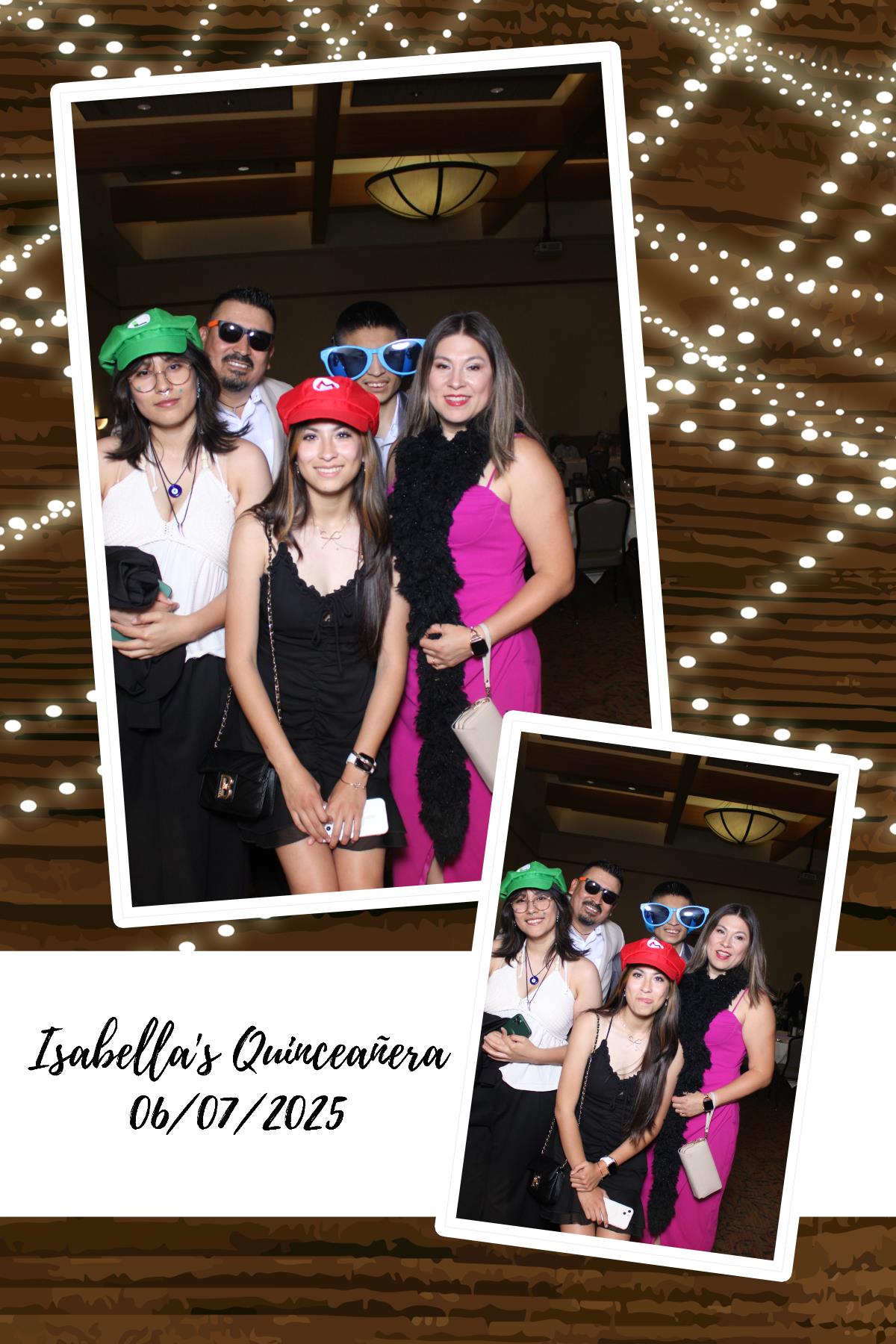 Isabella Castro Quinceanera | View more photos from the event at gallery.photoboothcincy.com/u/PhotoBoothCincy/Isabella-Castro-Quinceanera