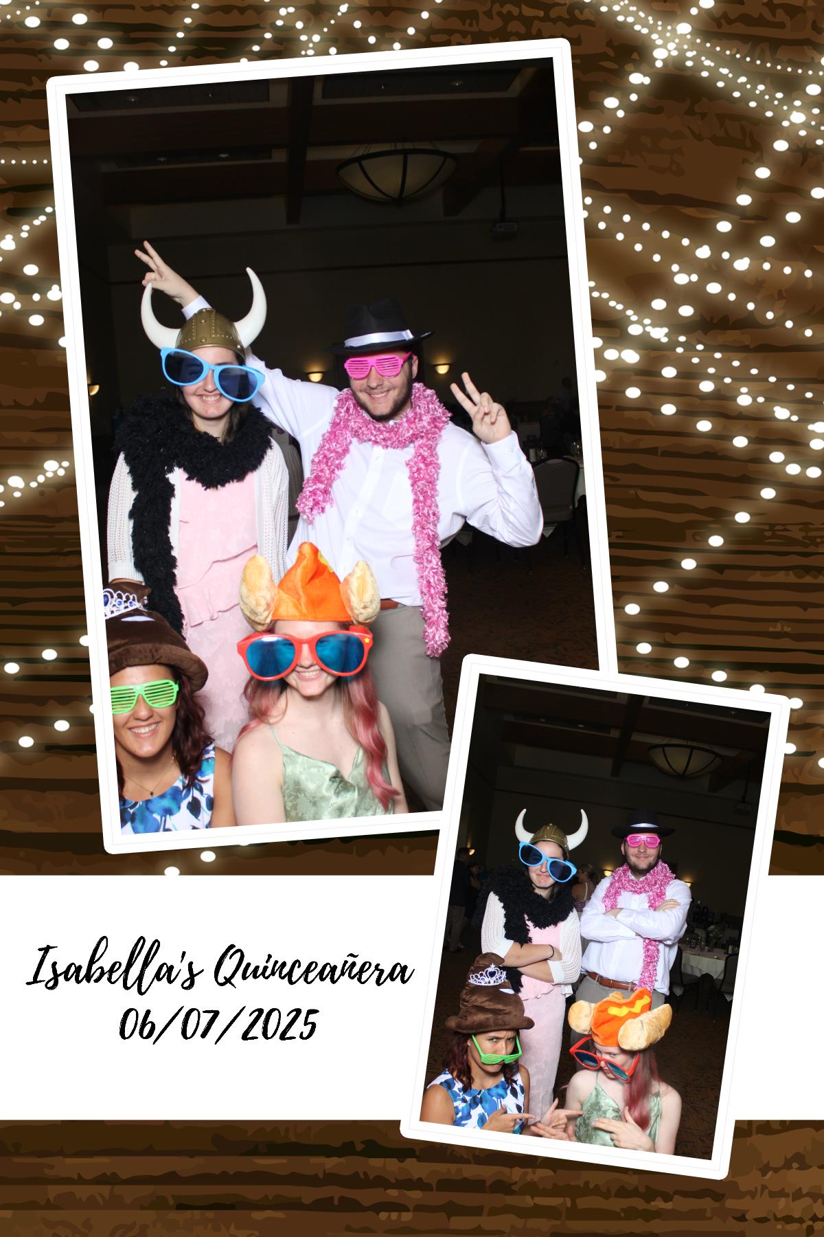 Isabella Castro Quinceanera | View more photos from the event at gallery.photoboothcincy.com/u/PhotoBoothCincy/Isabella-Castro-Quinceanera