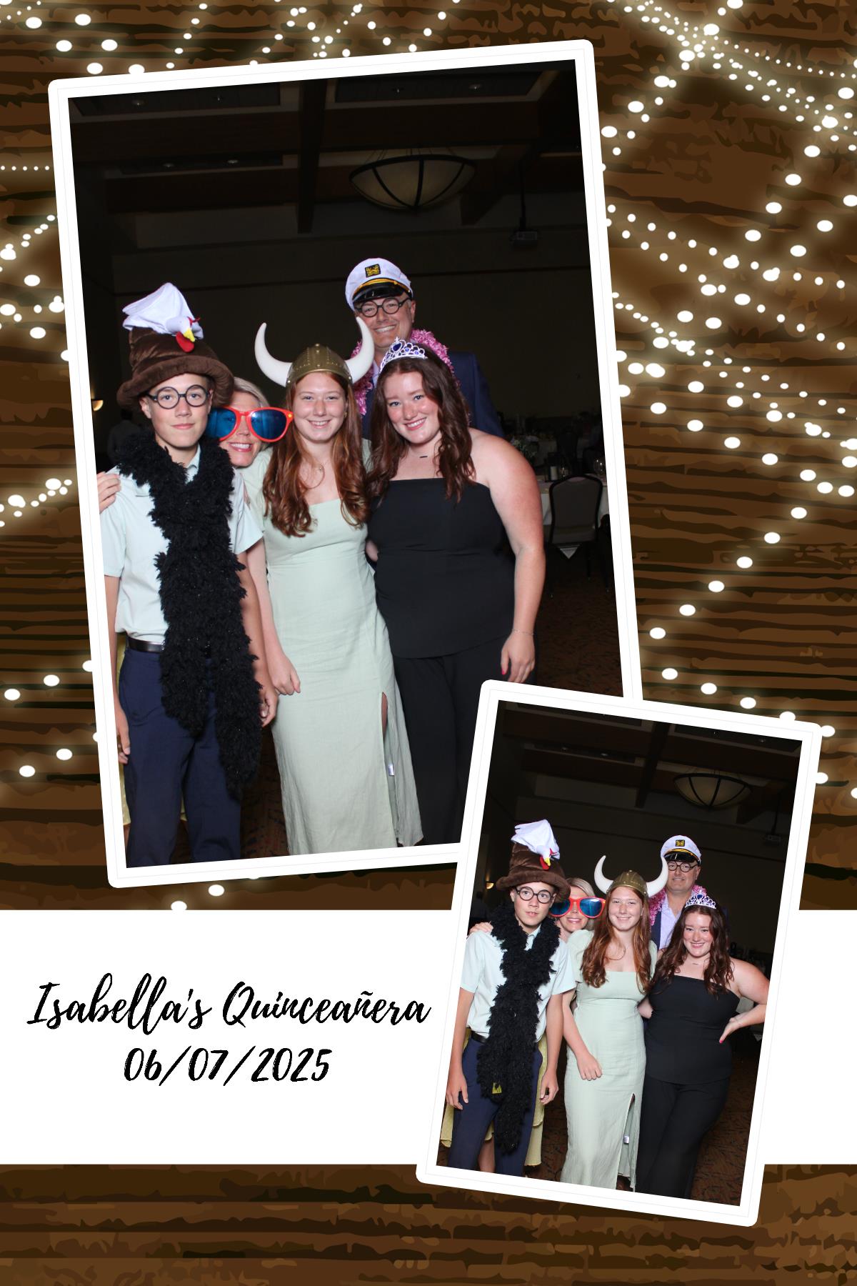 Isabella Castro Quinceanera | View more photos from the event at gallery.photoboothcincy.com/u/PhotoBoothCincy/Isabella-Castro-Quinceanera