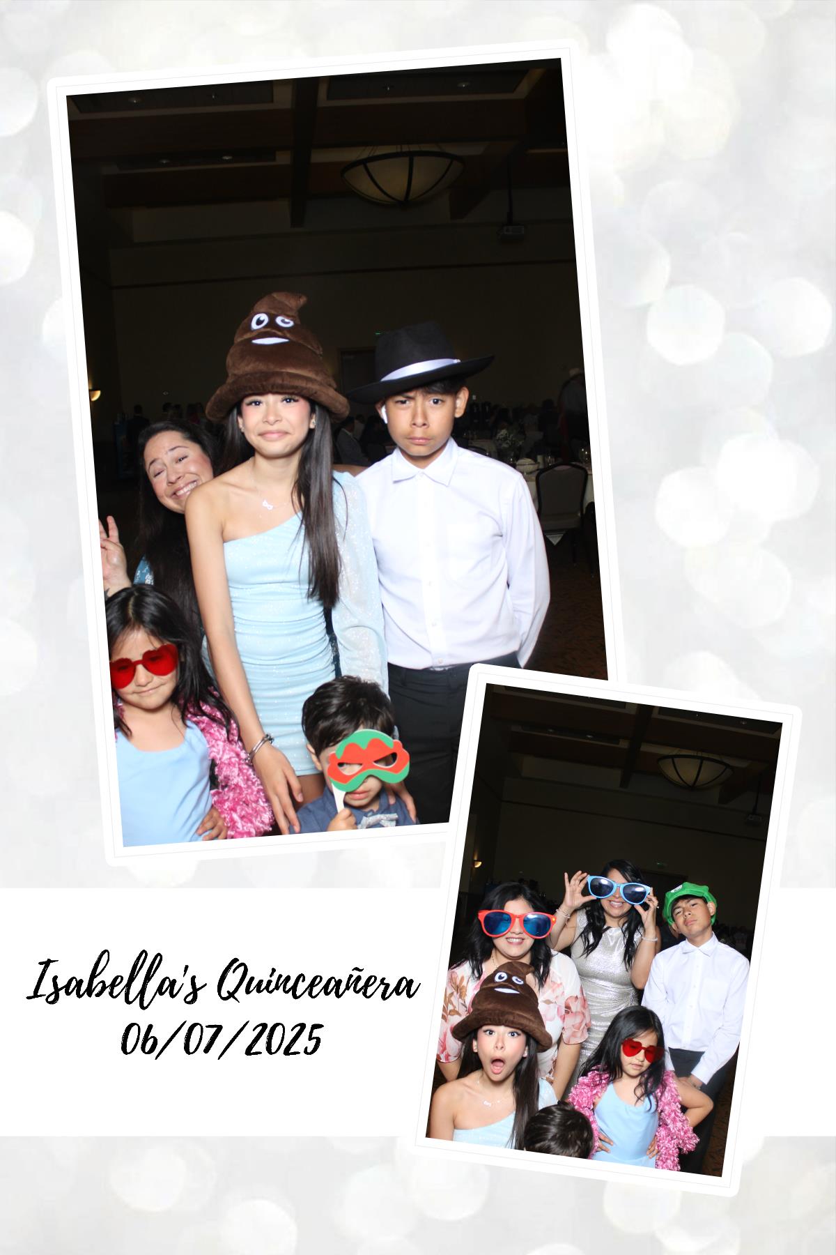 Isabella Castro Quinceanera | View more photos from the event at gallery.photoboothcincy.com/u/PhotoBoothCincy/Isabella-Castro-Quinceanera