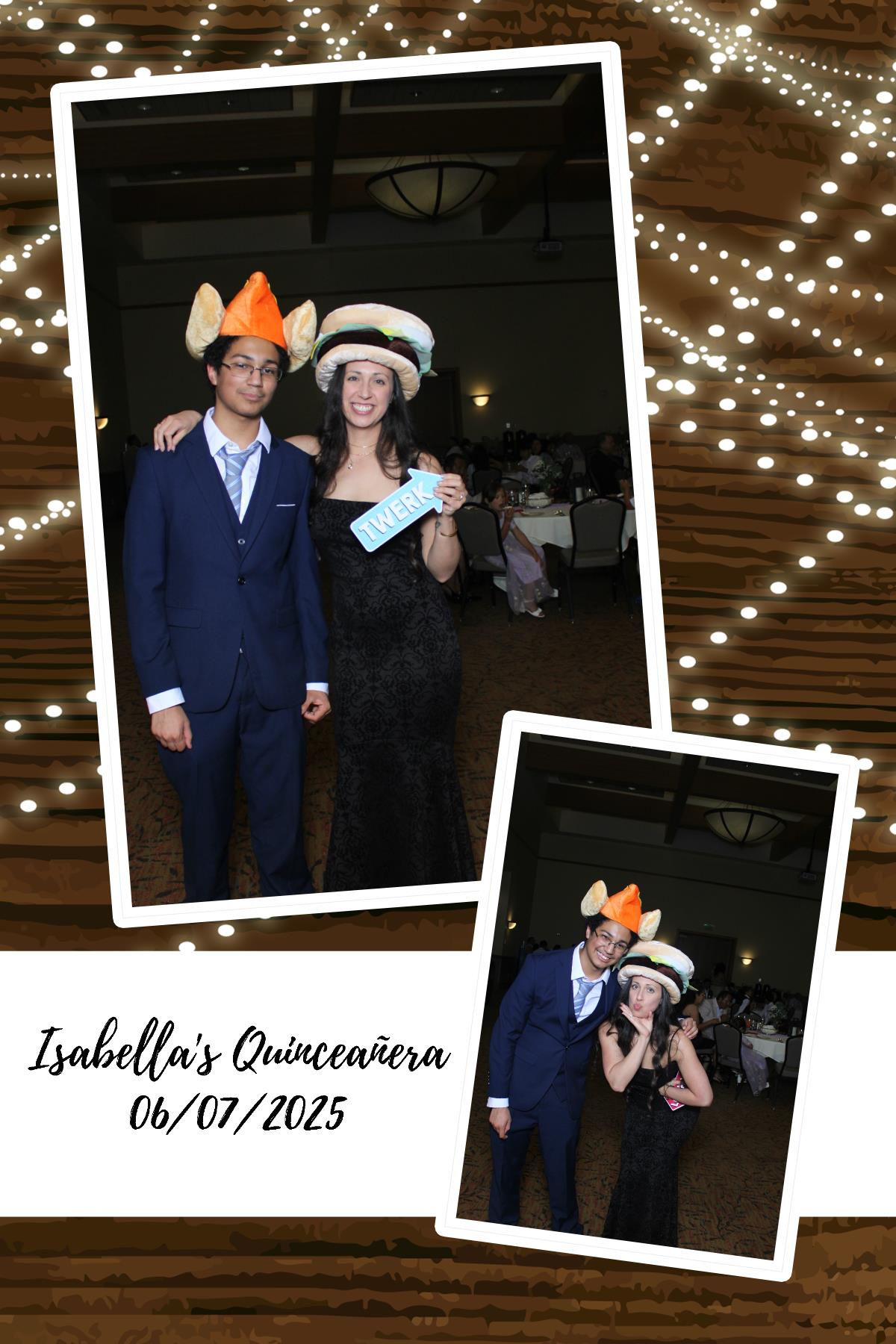 Isabella Castro Quinceanera | View more photos from the event at gallery.photoboothcincy.com/u/PhotoBoothCincy/Isabella-Castro-Quinceanera
