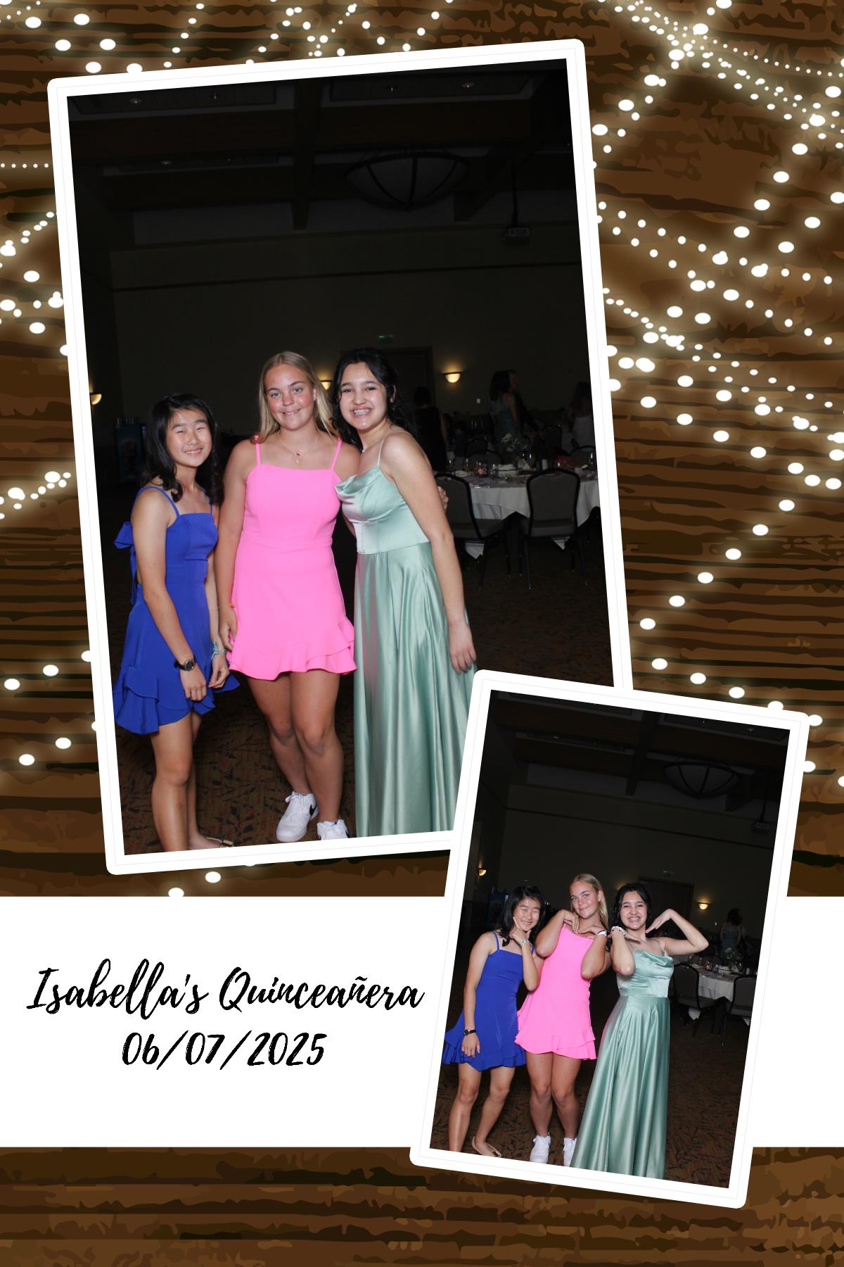 Isabella Castro Quinceanera | View more photos from the event at gallery.photoboothcincy.com/u/PhotoBoothCincy/Isabella-Castro-Quinceanera