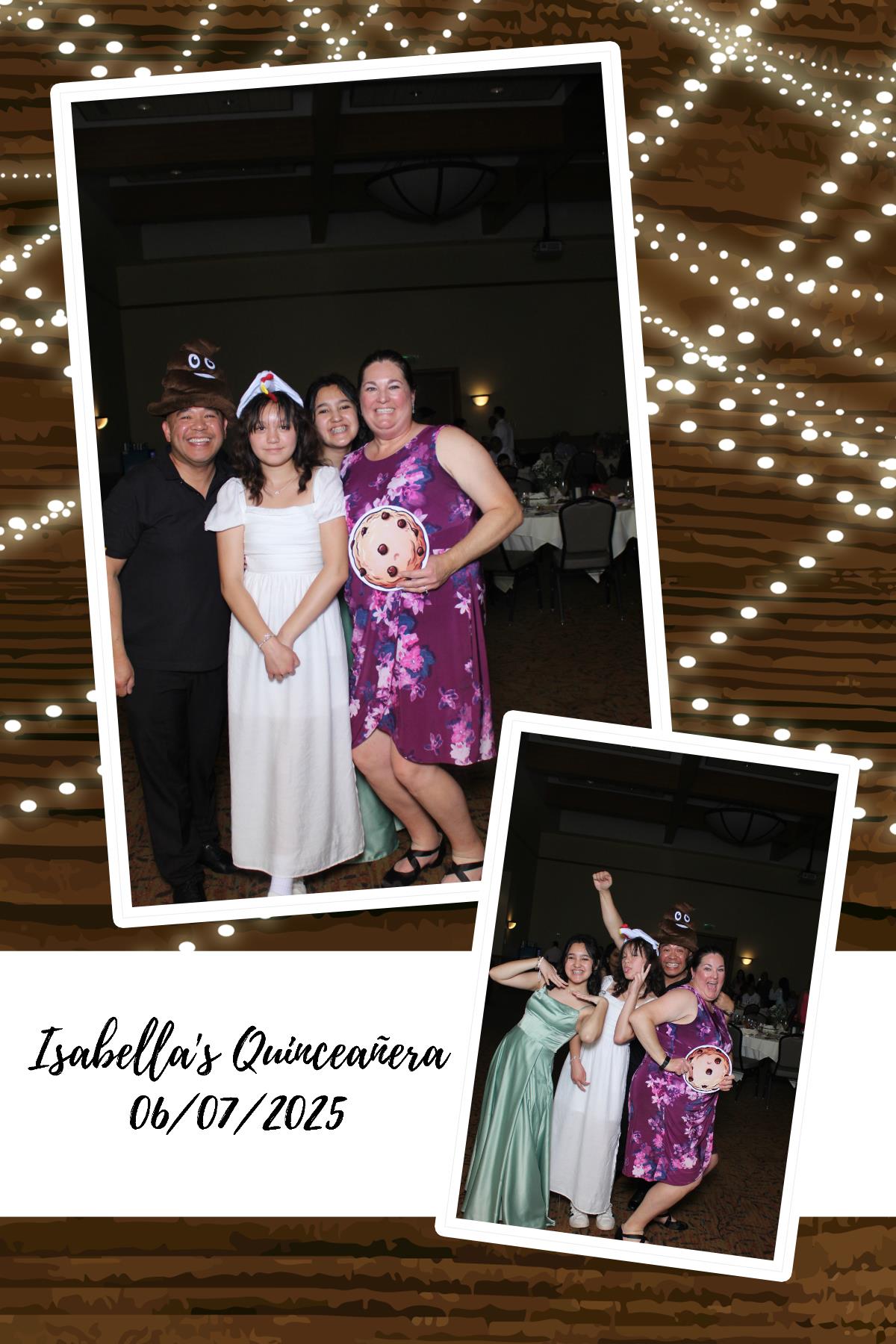 Isabella Castro Quinceanera | View more photos from the event at gallery.photoboothcincy.com/u/PhotoBoothCincy/Isabella-Castro-Quinceanera