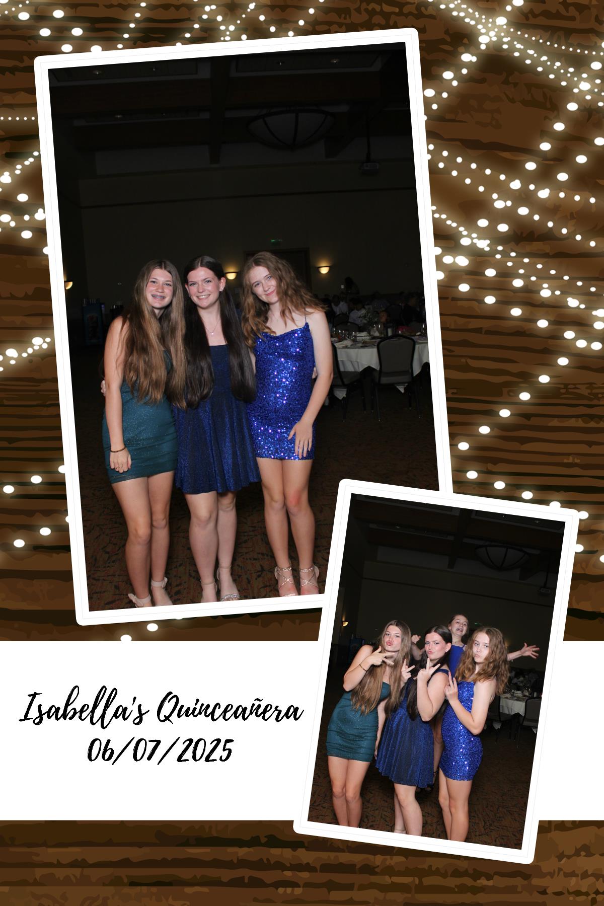 Isabella Castro Quinceanera | View more photos from the event at gallery.photoboothcincy.com/u/PhotoBoothCincy/Isabella-Castro-Quinceanera