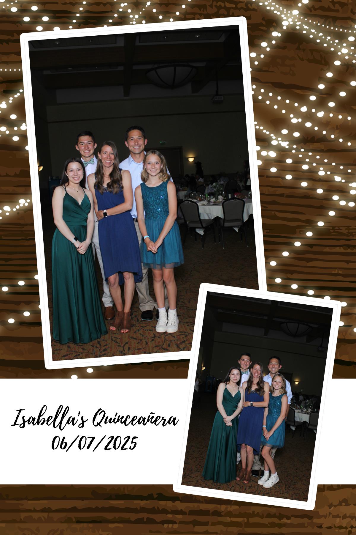 Isabella Castro Quinceanera | View more photos from the event at gallery.photoboothcincy.com/u/PhotoBoothCincy/Isabella-Castro-Quinceanera