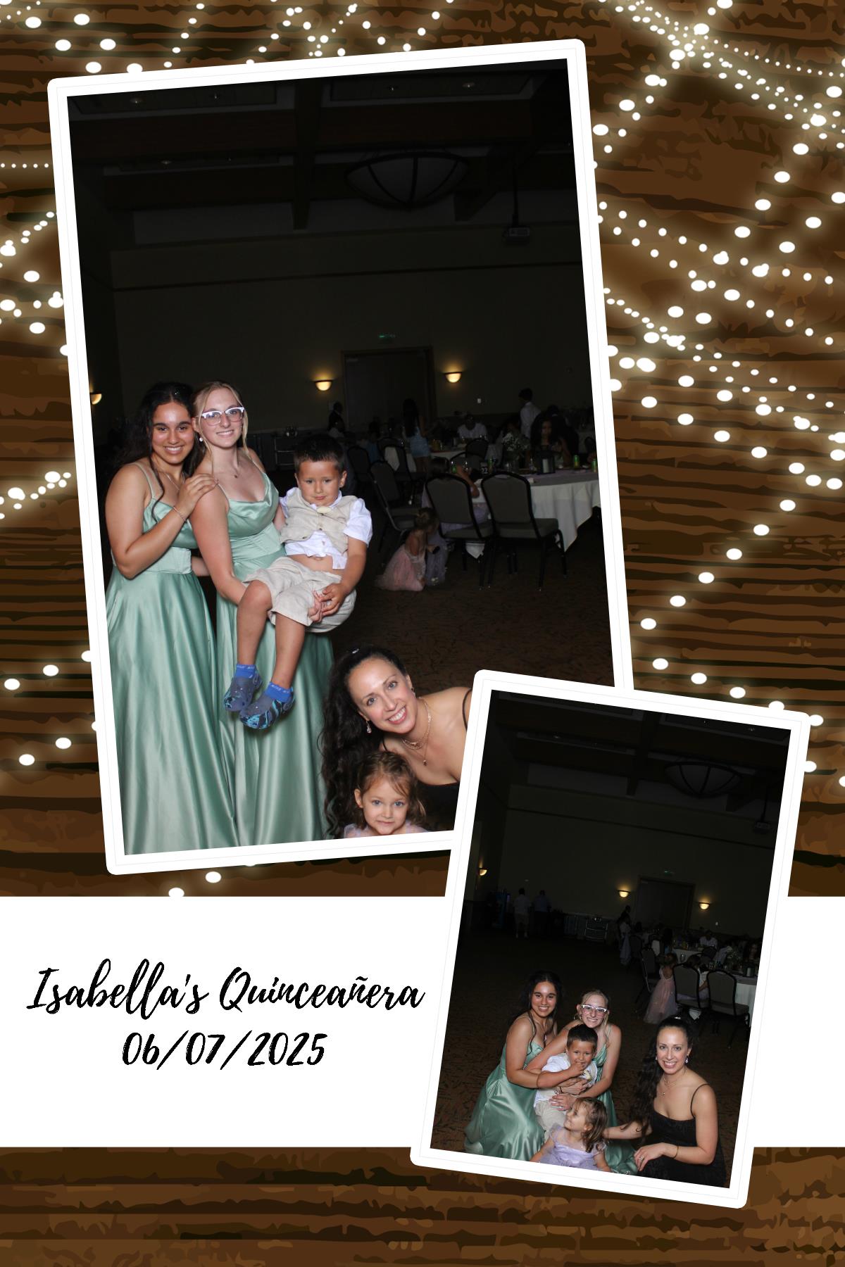 Isabella Castro Quinceanera | View more photos from the event at gallery.photoboothcincy.com/u/PhotoBoothCincy/Isabella-Castro-Quinceanera