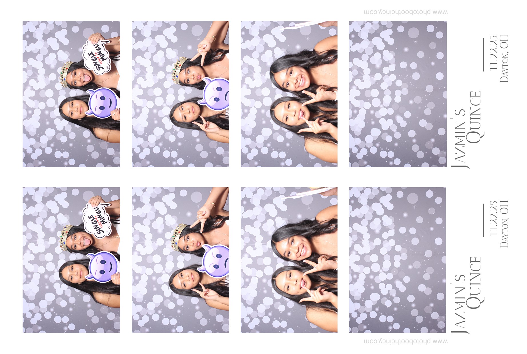 Jazmins Quince | View more photos from the event at gallery.photoboothcincy.com/u/PhotoBoothCincy/Jazmins-Quince