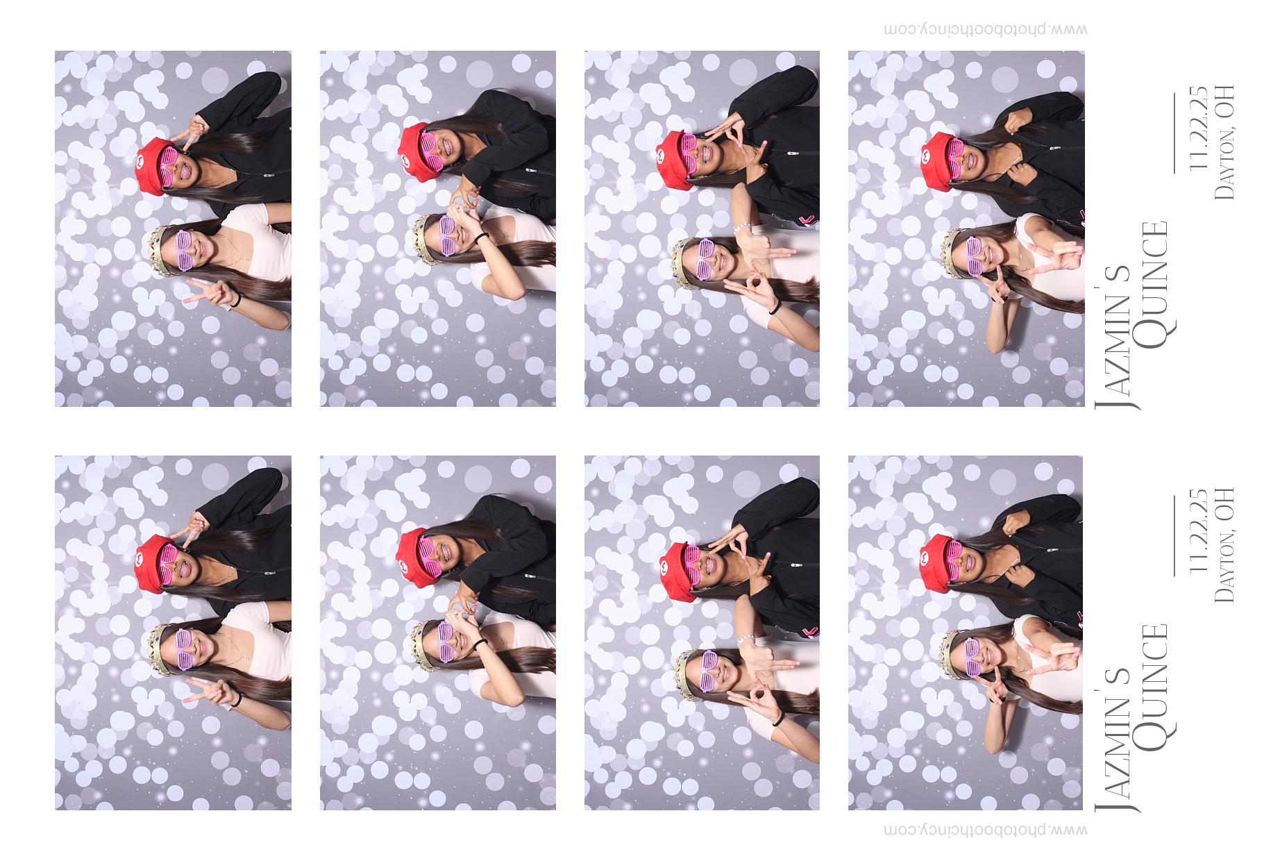 Jazmins Quince | View more photos from the event at gallery.photoboothcincy.com/u/PhotoBoothCincy/Jazmins-Quince