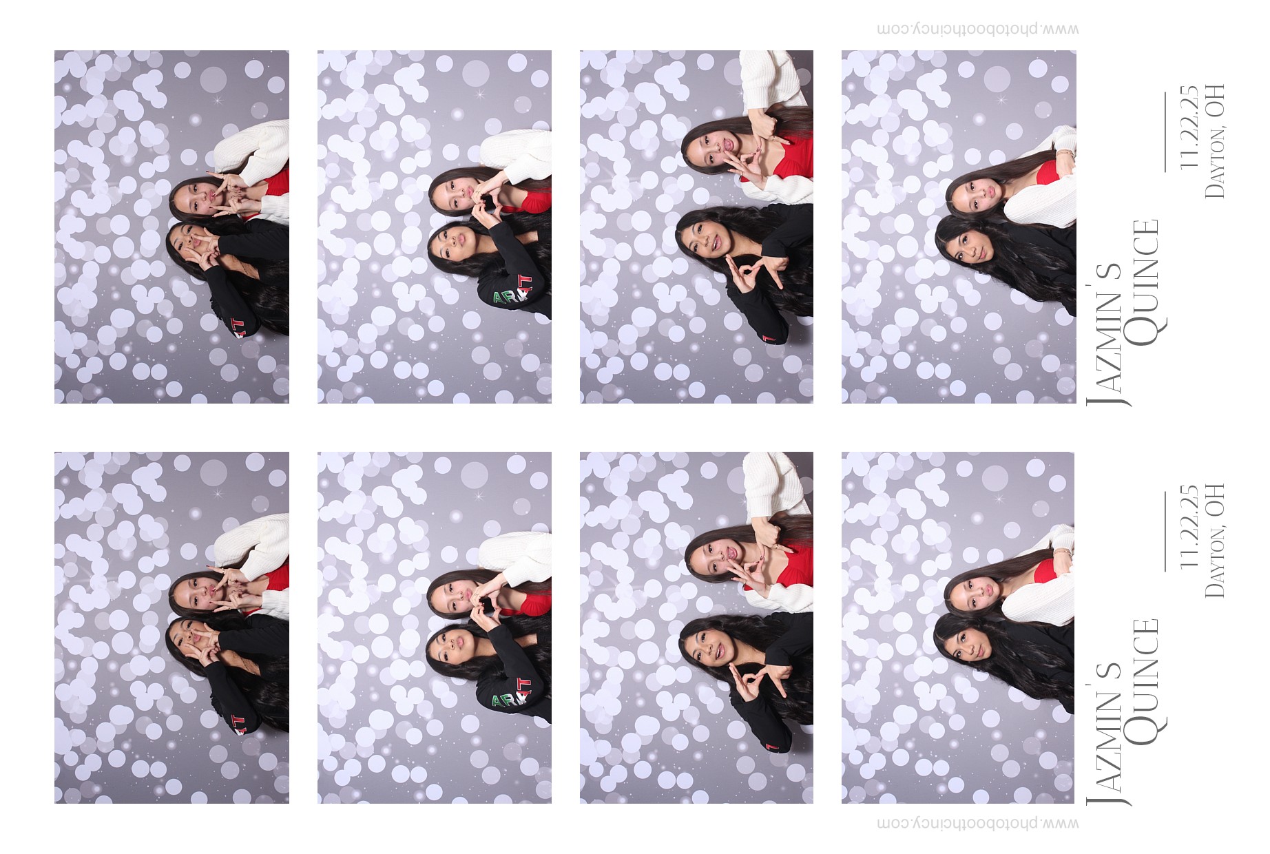 Jazmins Quince | View more photos from the event at gallery.photoboothcincy.com/u/PhotoBoothCincy/Jazmins-Quince