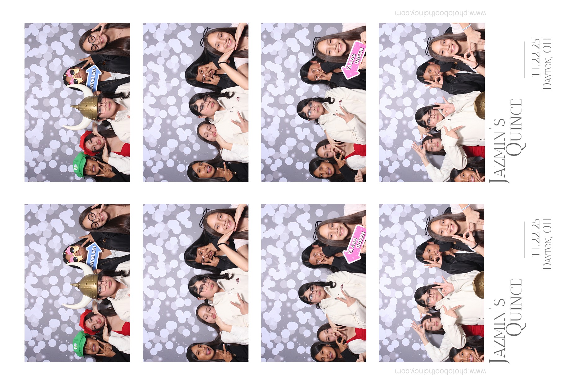 Jazmins Quince | View more photos from the event at gallery.photoboothcincy.com/u/PhotoBoothCincy/Jazmins-Quince