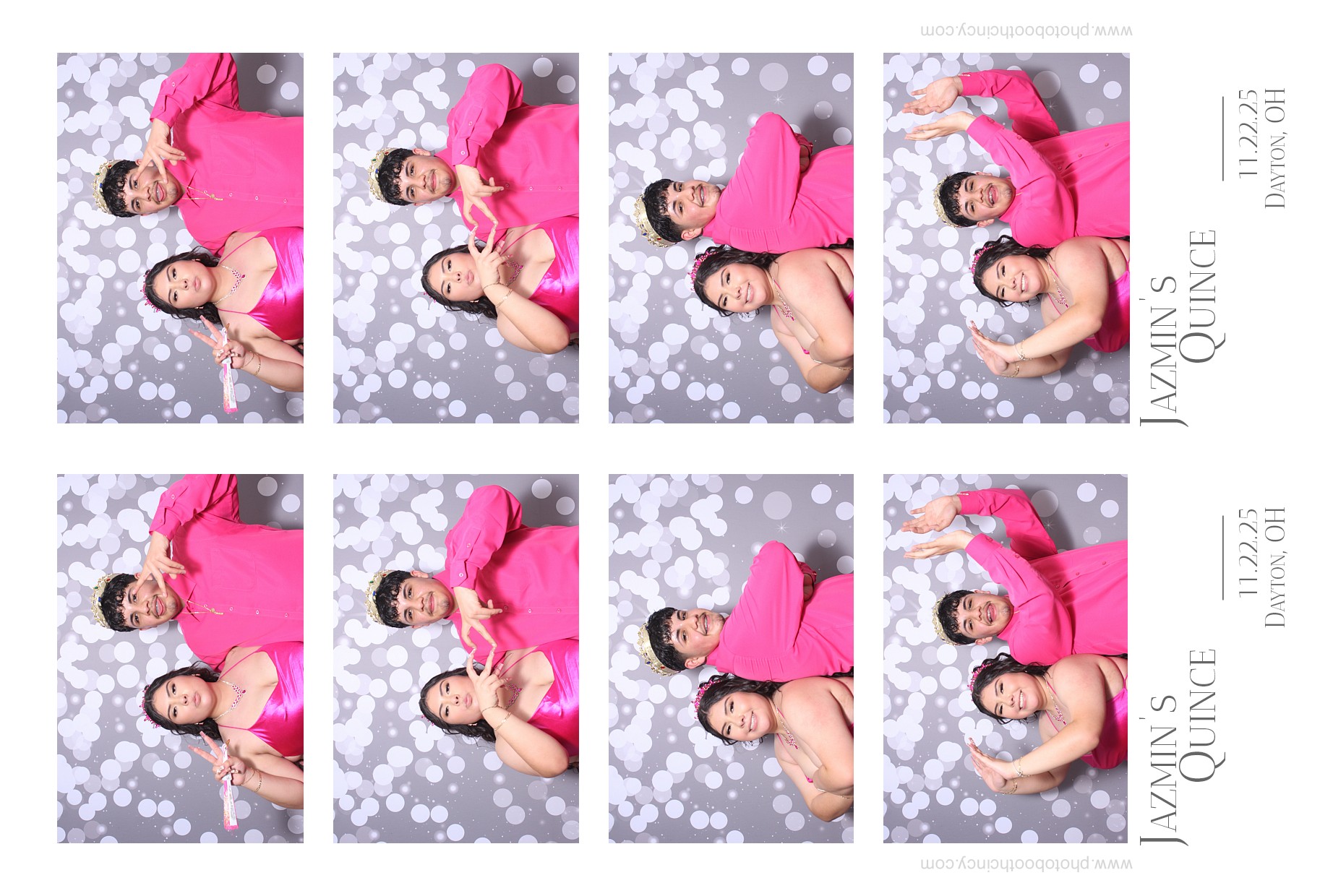 Jazmins Quince | View more photos from the event at gallery.photoboothcincy.com/u/PhotoBoothCincy/Jazmins-Quince