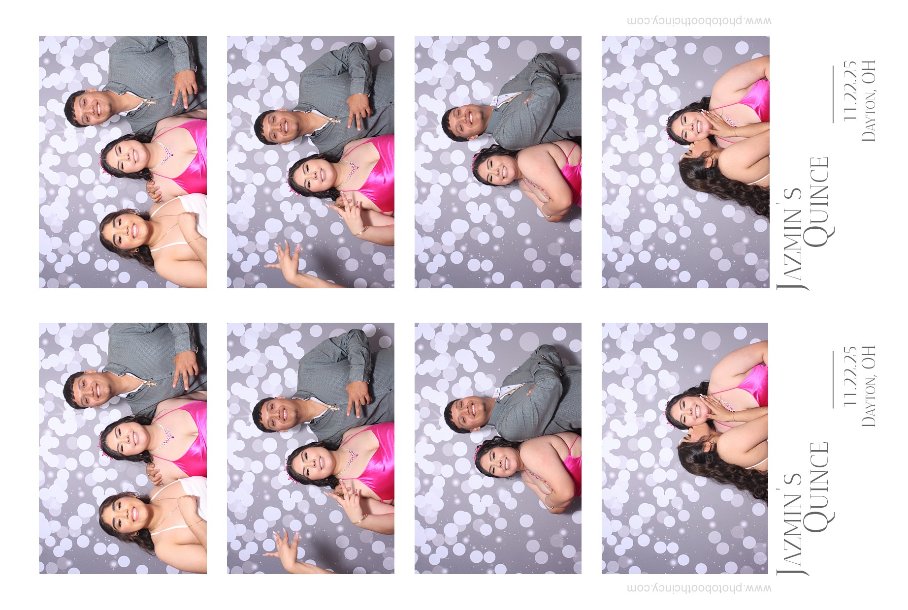 Jazmins Quince | View more photos from the event at gallery.photoboothcincy.com/u/PhotoBoothCincy/Jazmins-Quince