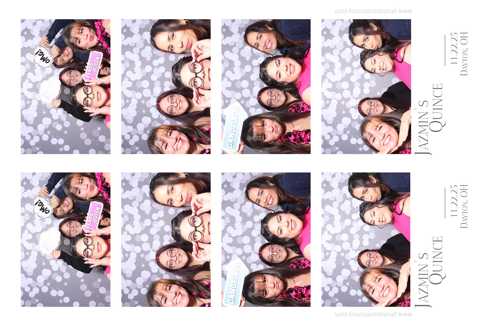 Jazmins Quince | View more photos from the event at gallery.photoboothcincy.com/u/PhotoBoothCincy/Jazmins-Quince