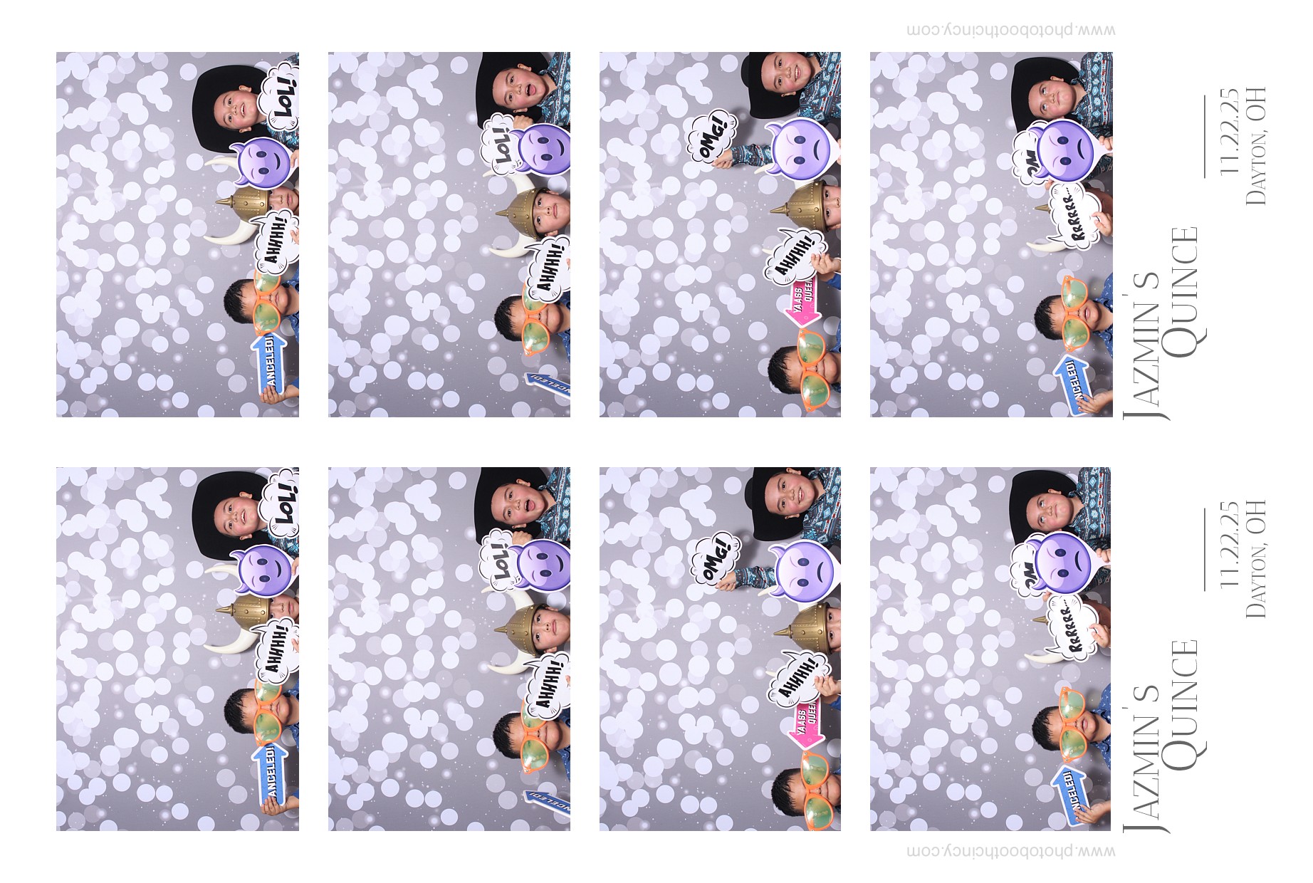 Jazmins Quince | View more photos from the event at gallery.photoboothcincy.com/u/PhotoBoothCincy/Jazmins-Quince