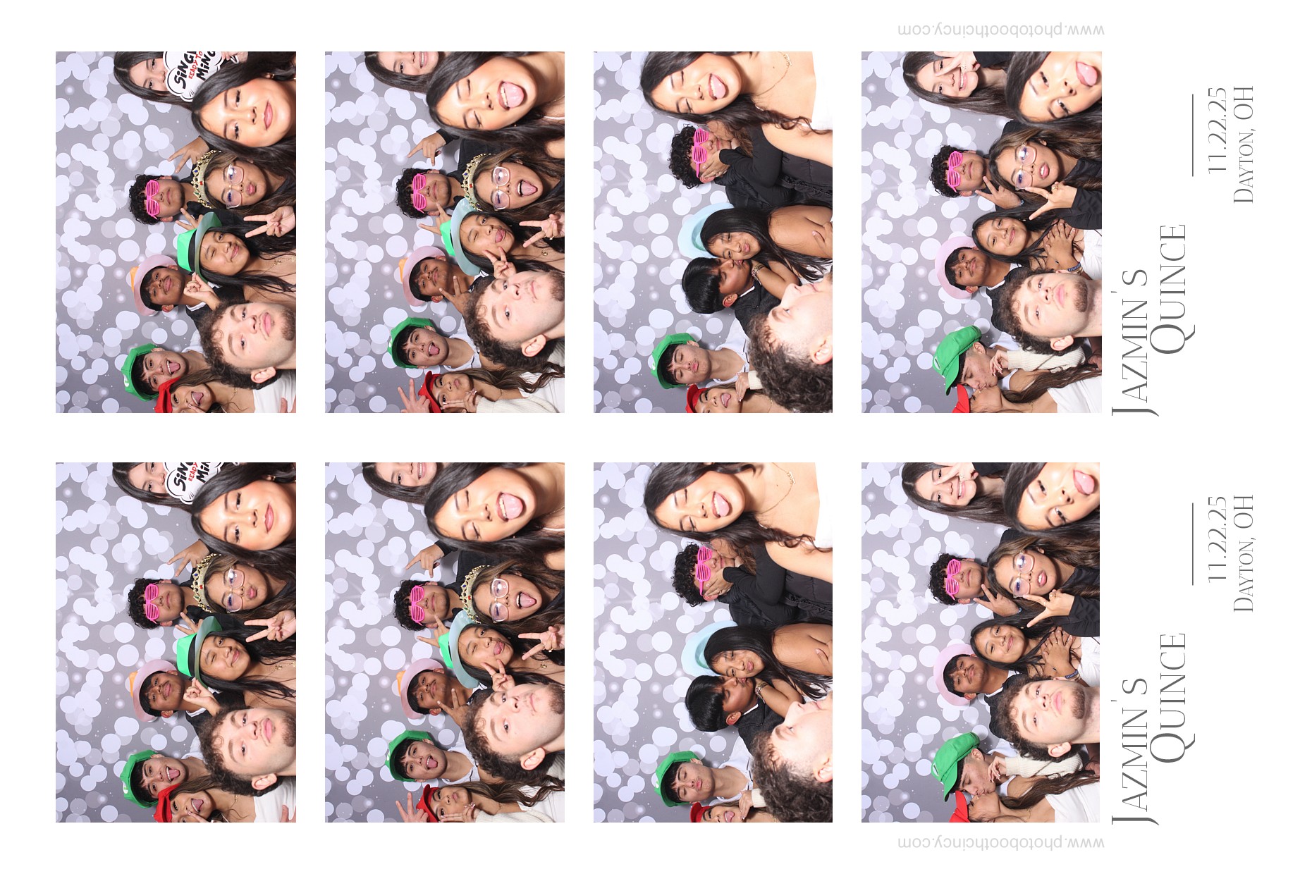 Jazmins Quince | View more photos from the event at gallery.photoboothcincy.com/u/PhotoBoothCincy/Jazmins-Quince