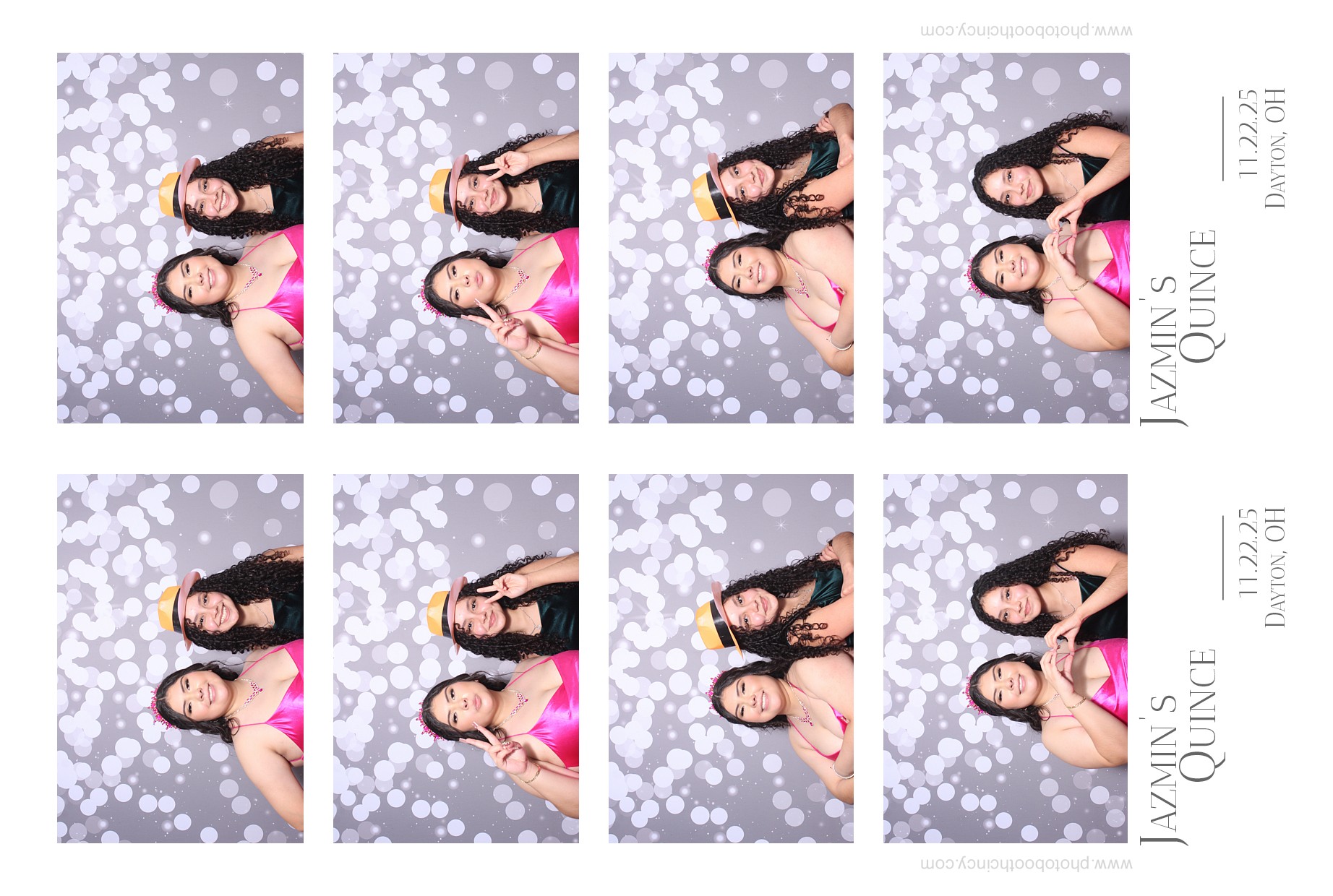 Jazmins Quince | View more photos from the event at gallery.photoboothcincy.com/u/PhotoBoothCincy/Jazmins-Quince