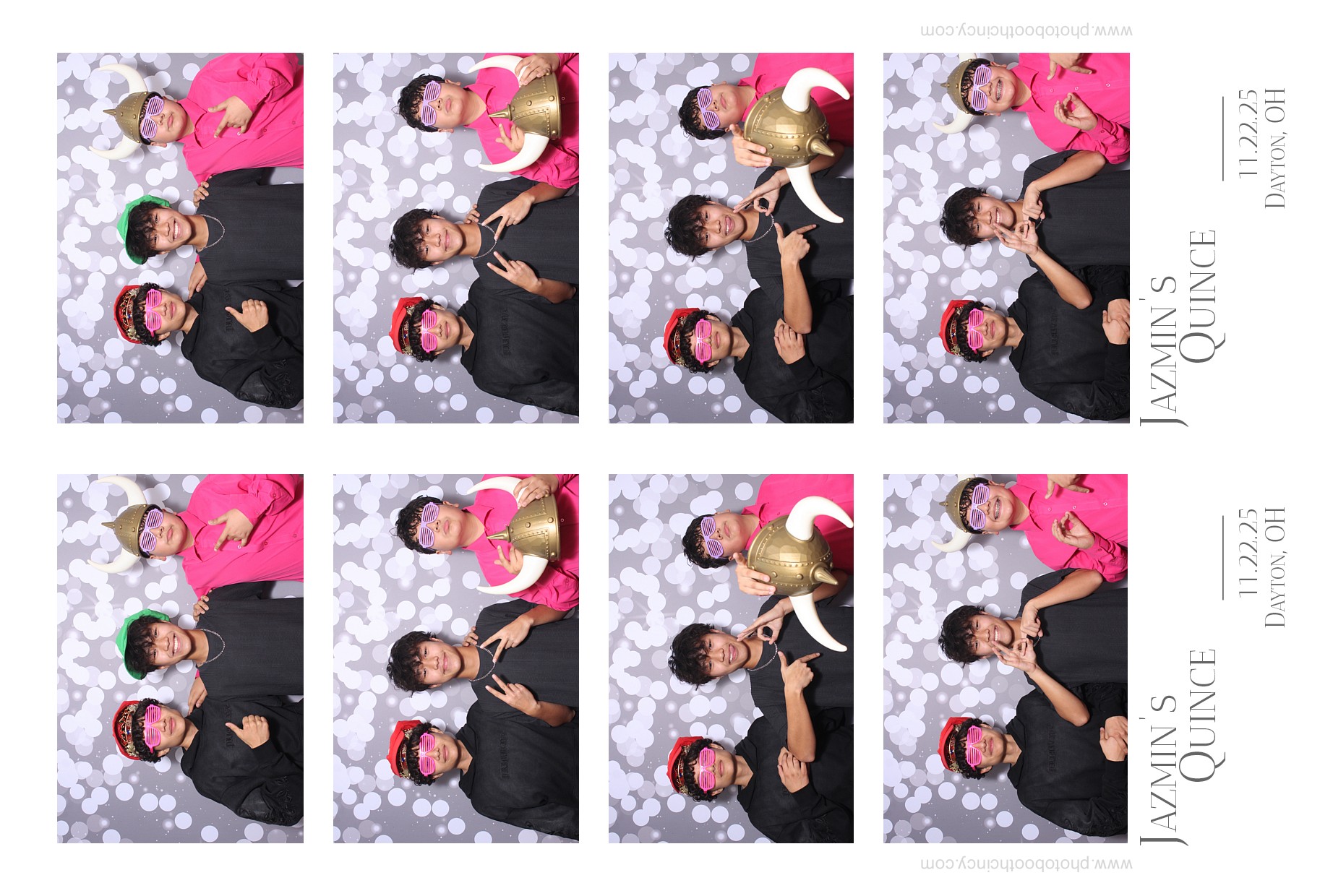 Jazmins Quince | View more photos from the event at gallery.photoboothcincy.com/u/PhotoBoothCincy/Jazmins-Quince