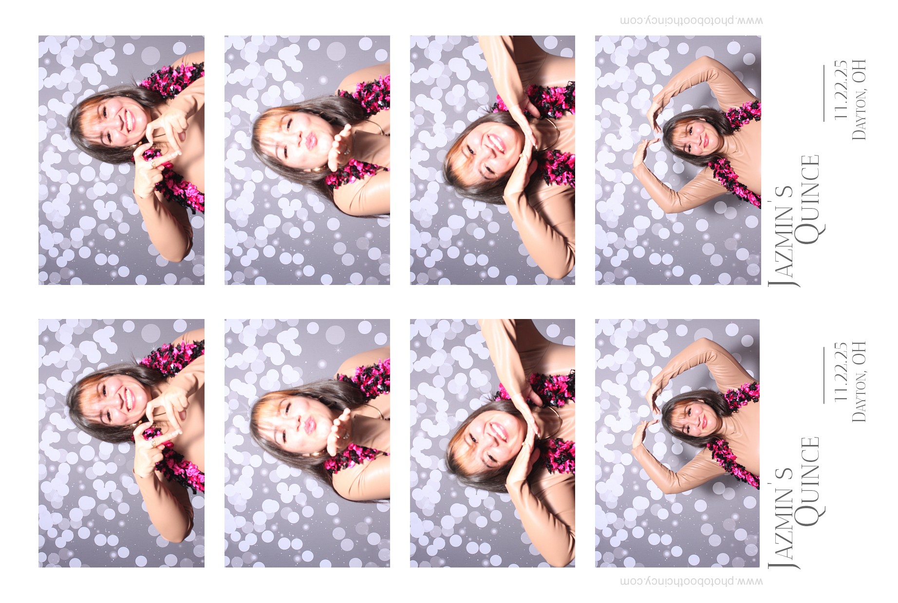 Jazmins Quince | View more photos from the event at gallery.photoboothcincy.com/u/PhotoBoothCincy/Jazmins-Quince