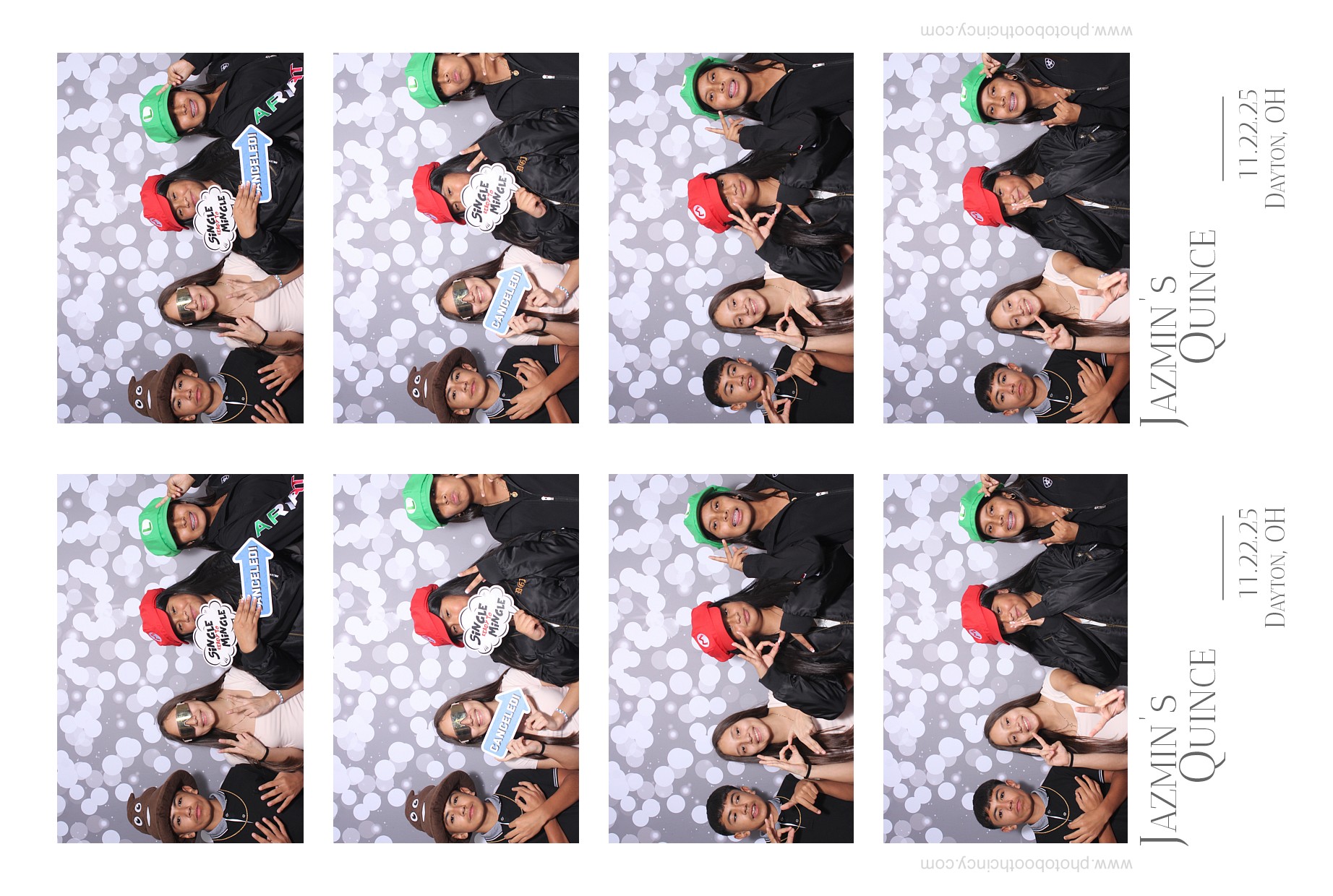 Jazmins Quince | View more photos from the event at gallery.photoboothcincy.com/u/PhotoBoothCincy/Jazmins-Quince