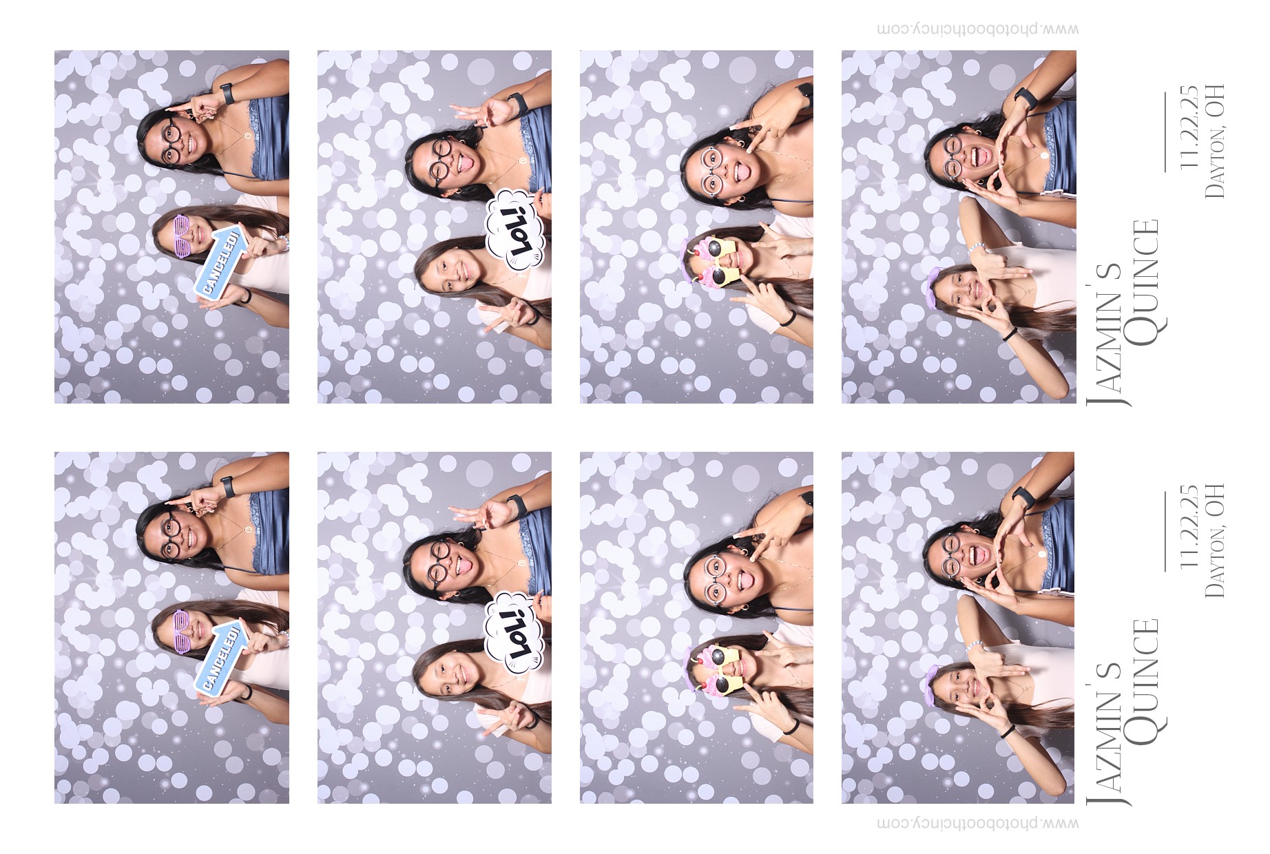 Jazmins Quince | View more photos from the event at gallery.photoboothcincy.com/u/PhotoBoothCincy/Jazmins-Quince