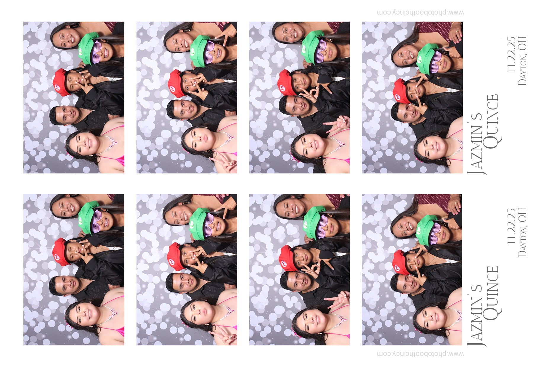 Jazmins Quince | View more photos from the event at gallery.photoboothcincy.com/u/PhotoBoothCincy/Jazmins-Quince
