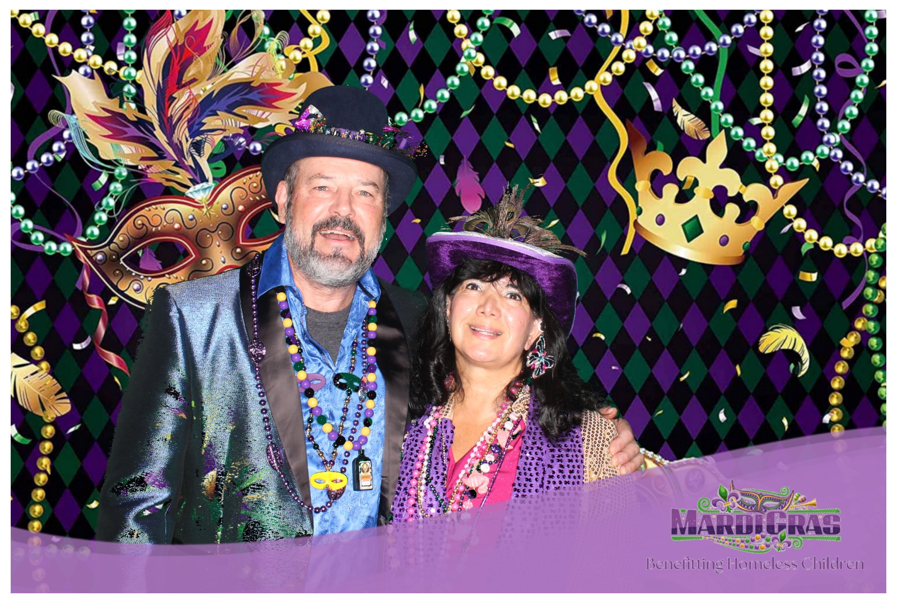Jef Wyler Mardi Gras | View more photos from the event at gallery.photoboothcincy.com/u/PhotoBoothCincy/Jef-Wyler-Mardi-Gras