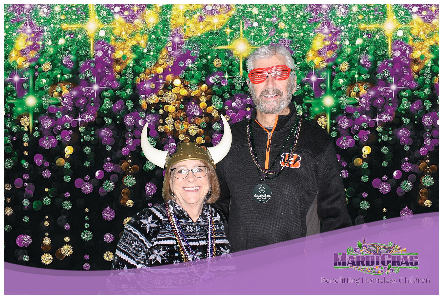 Jef Wyler Mardi Gras | View more photos from the event at gallery.photoboothcincy.com/u/PhotoBoothCincy/Jef-Wyler-Mardi-Gras