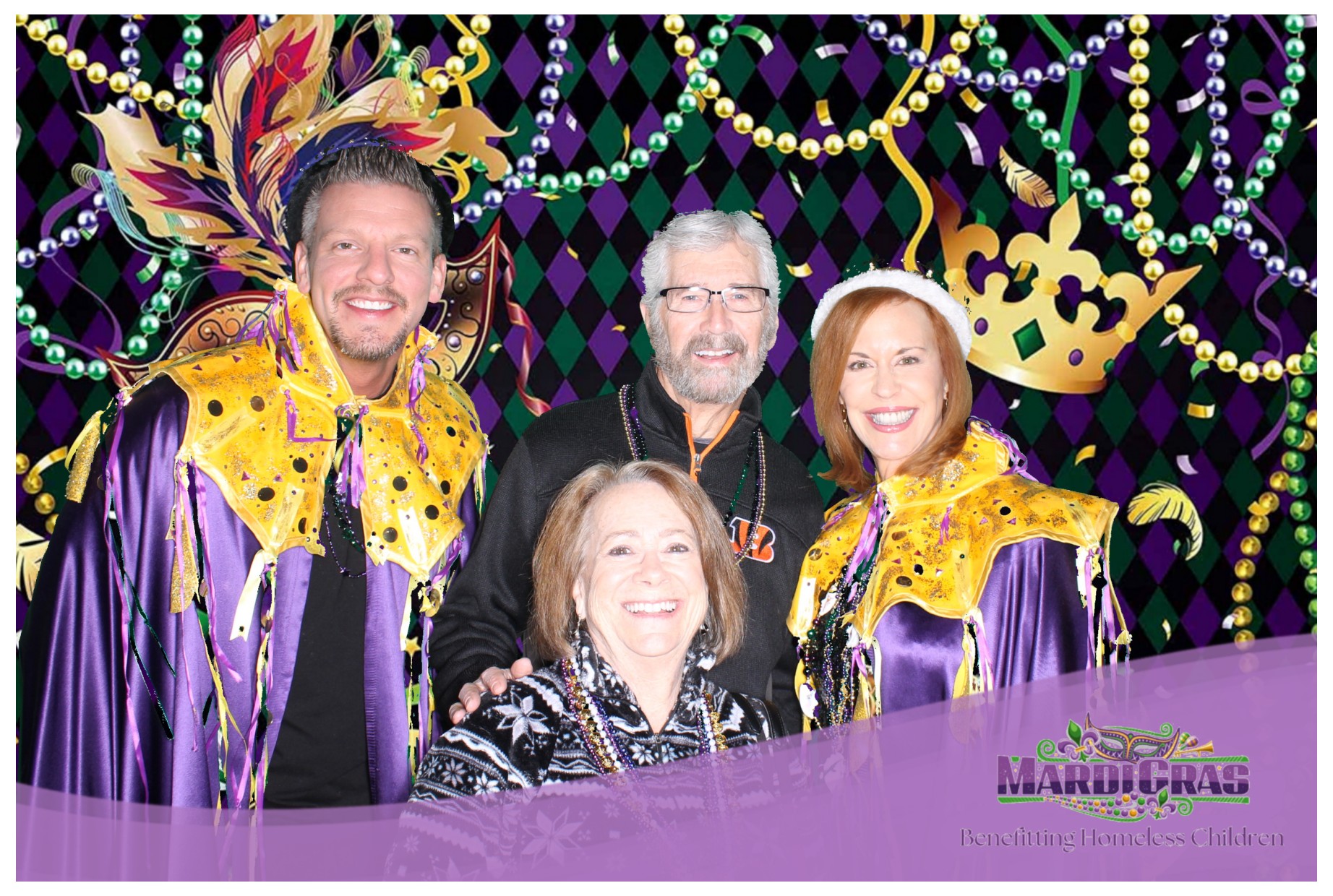 Jef Wyler Mardi Gras | View more photos from the event at gallery.photoboothcincy.com/u/PhotoBoothCincy/Jef-Wyler-Mardi-Gras