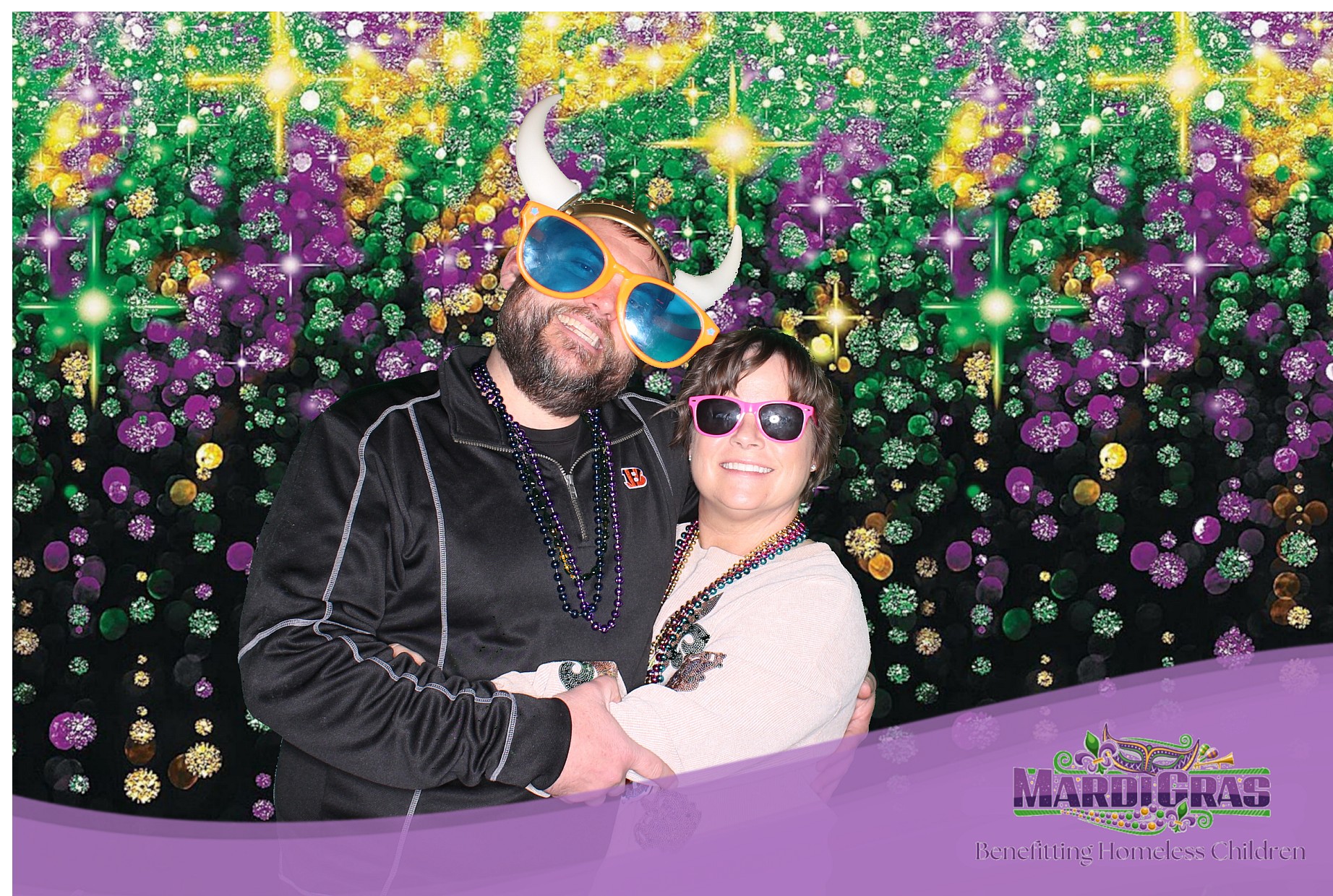 Jef Wyler Mardi Gras | View more photos from the event at gallery.photoboothcincy.com/u/PhotoBoothCincy/Jef-Wyler-Mardi-Gras