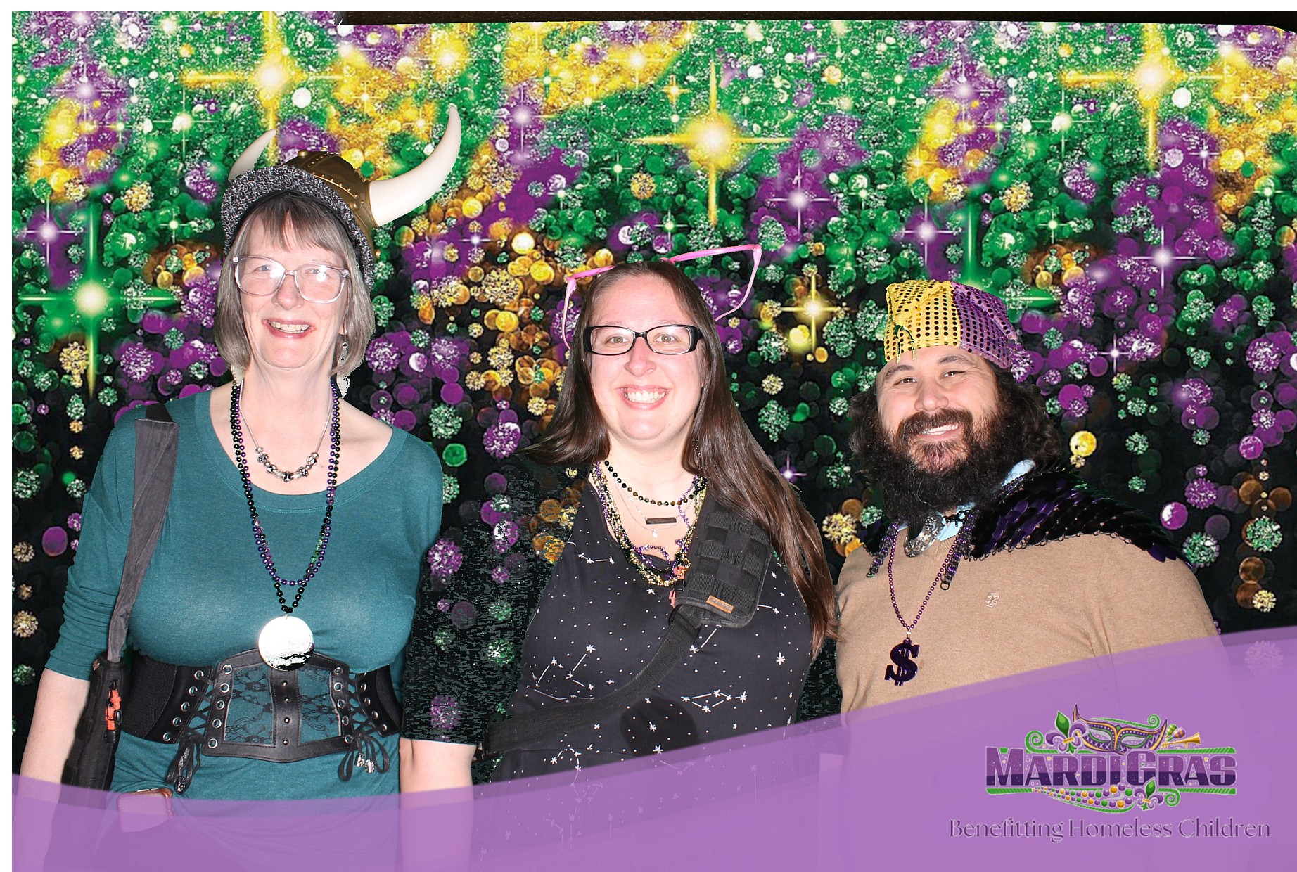 Jef Wyler Mardi Gras | View more photos from the event at gallery.photoboothcincy.com/u/PhotoBoothCincy/Jef-Wyler-Mardi-Gras