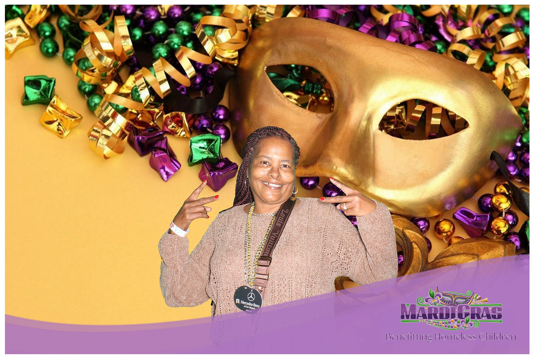 Jef Wyler Mardi Gras | View more photos from the event at gallery.photoboothcincy.com/u/PhotoBoothCincy/Jef-Wyler-Mardi-Gras
