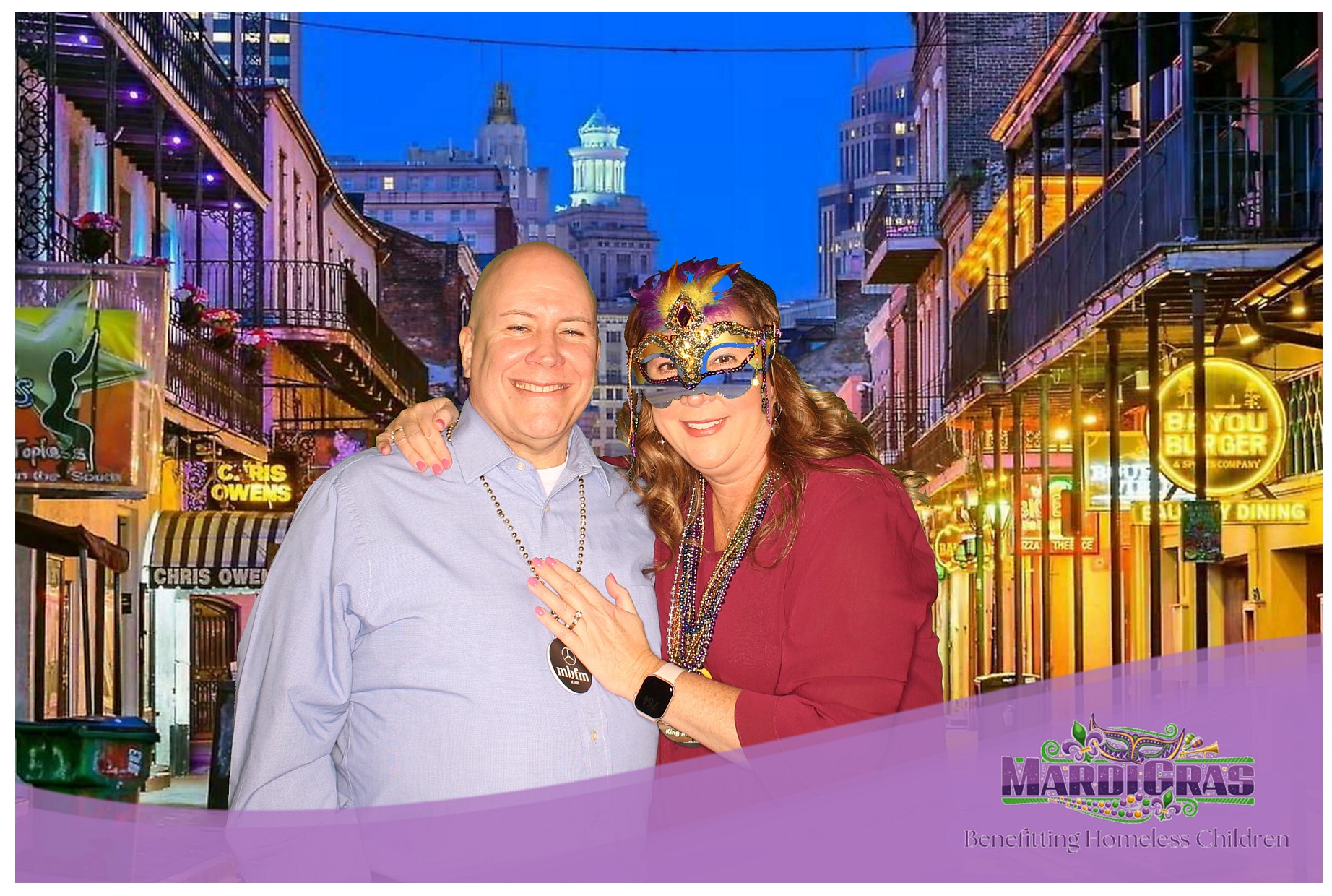 Jef Wyler Mardi Gras | View more photos from the event at gallery.photoboothcincy.com/u/PhotoBoothCincy/Jef-Wyler-Mardi-Gras