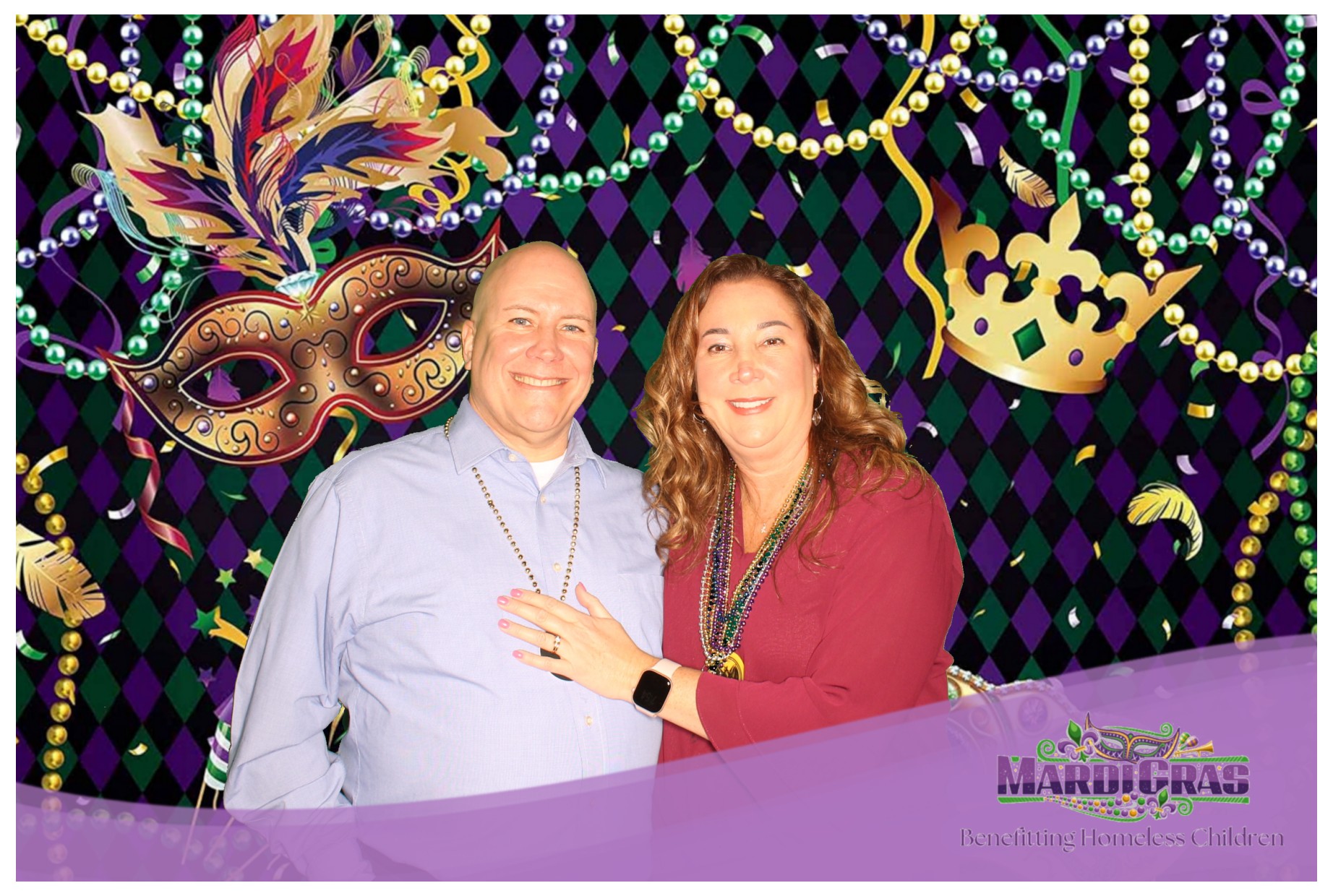 Jef Wyler Mardi Gras | View more photos from the event at gallery.photoboothcincy.com/u/PhotoBoothCincy/Jef-Wyler-Mardi-Gras