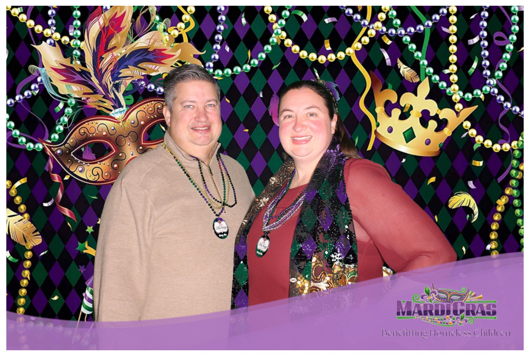 Jef Wyler Mardi Gras | View more photos from the event at gallery.photoboothcincy.com/u/PhotoBoothCincy/Jef-Wyler-Mardi-Gras