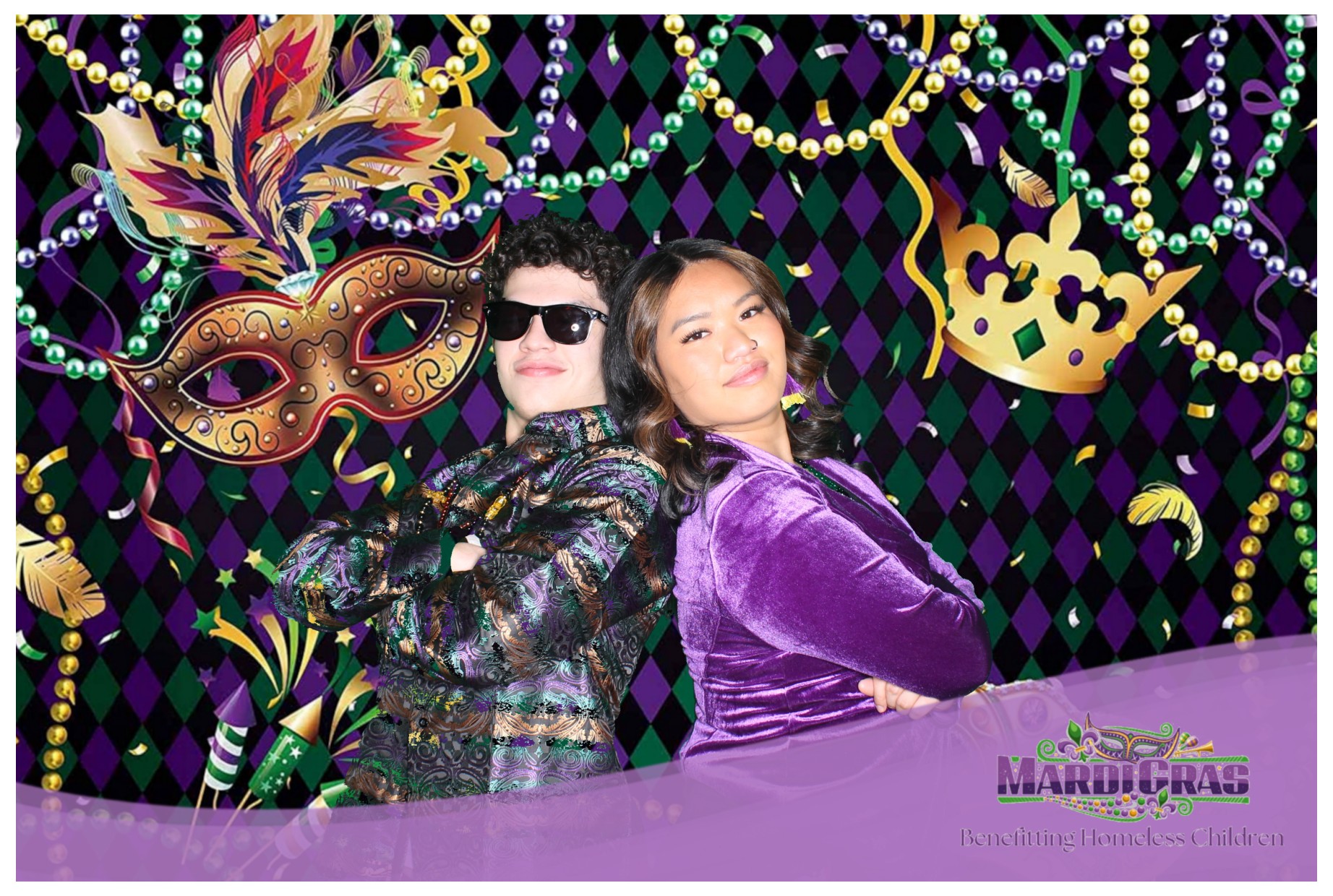 Jef Wyler Mardi Gras | View more photos from the event at gallery.photoboothcincy.com/u/PhotoBoothCincy/Jef-Wyler-Mardi-Gras