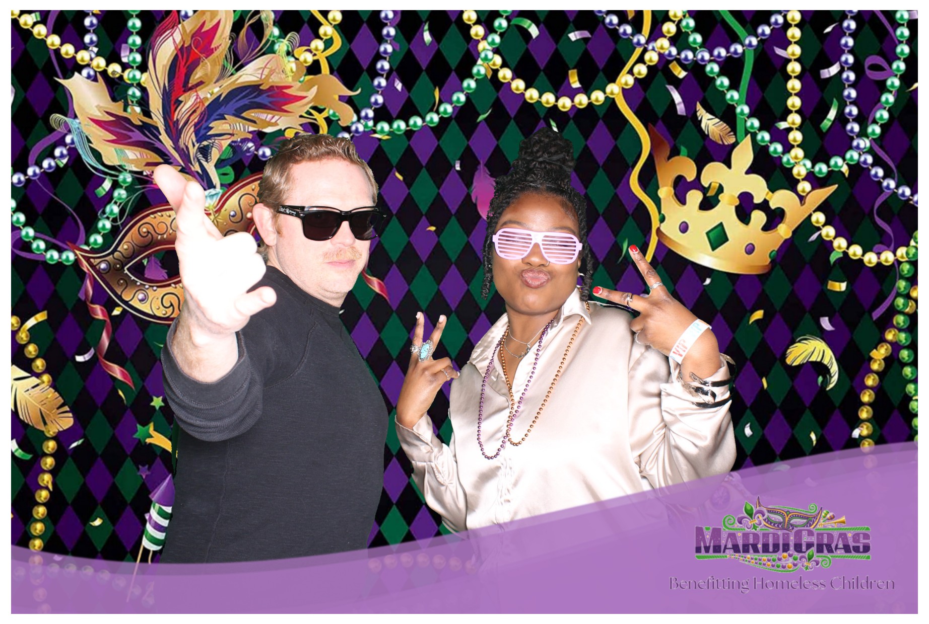 Jef Wyler Mardi Gras | View more photos from the event at gallery.photoboothcincy.com/u/PhotoBoothCincy/Jef-Wyler-Mardi-Gras