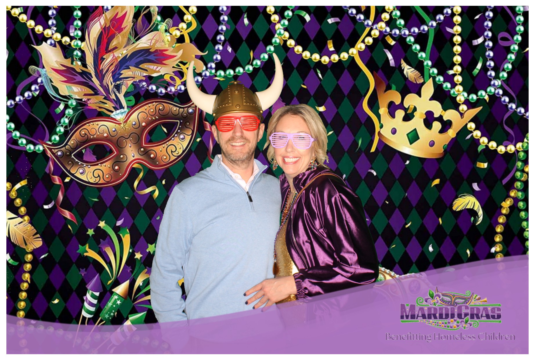 Jef Wyler Mardi Gras | View more photos from the event at gallery.photoboothcincy.com/u/PhotoBoothCincy/Jef-Wyler-Mardi-Gras